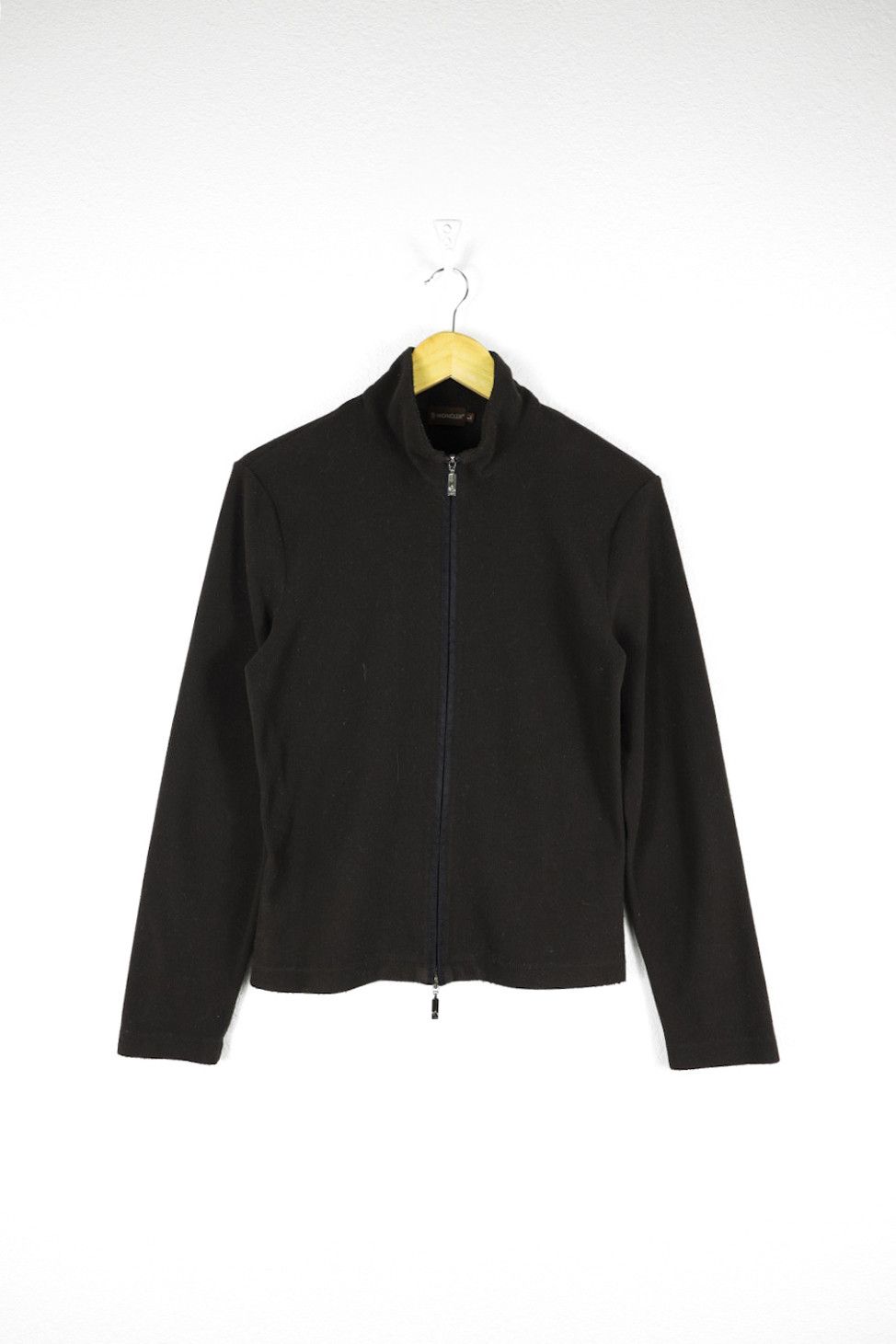 Moncler × Vintage Vintage Moncler Fleece Track Lightweight Jacket Size L / US 10 / IT 46 - 1 Thumbnail