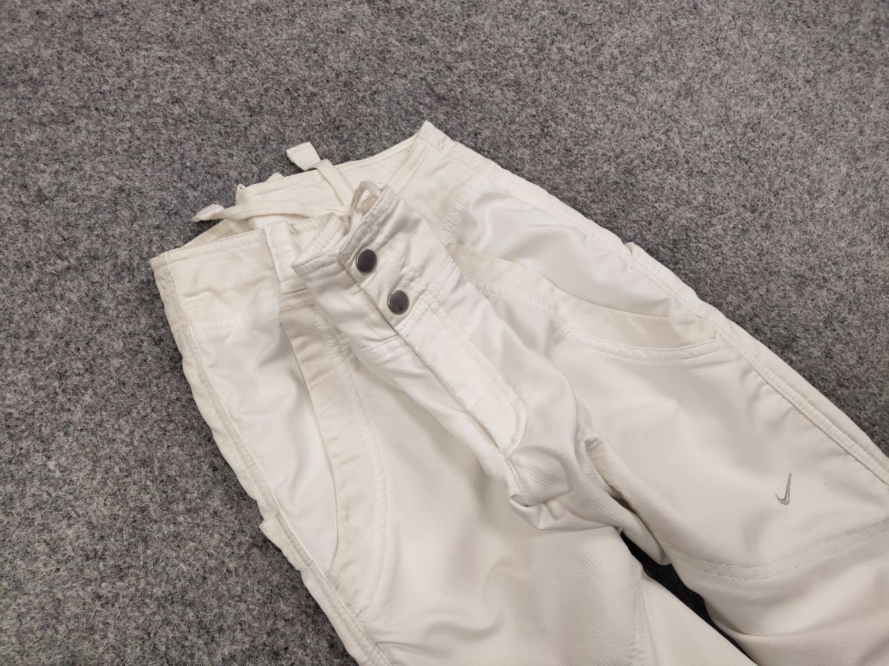 Nike Vintage 90's Nike logo Parachute wife light Bondage Pants Size 32" / US 10 / IT 46 - 10 Thumbnail