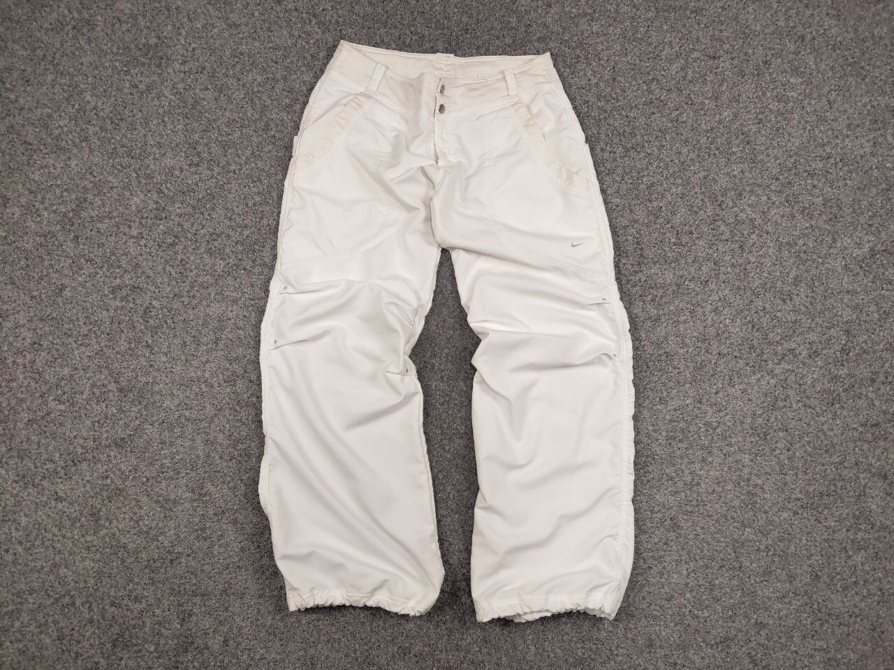 Nike Vintage 90's Nike logo Parachute wife light Bondage Pants Size 32" / US 10 / IT 46 - 12 Thumbnail