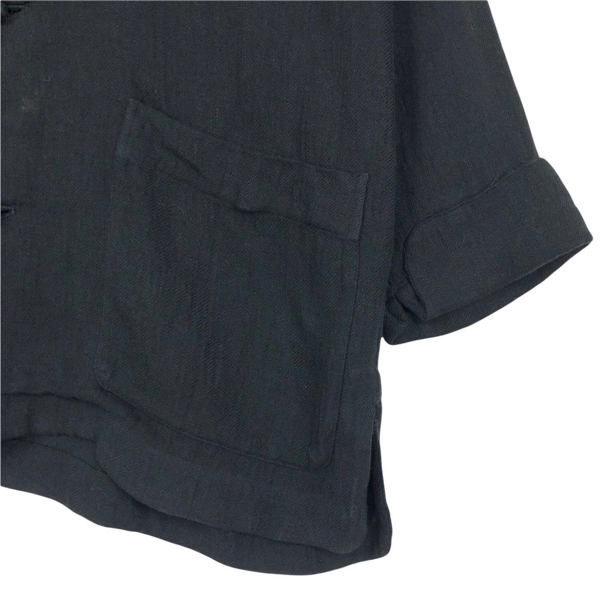 Issey Miyake Vintage Plantation Issey Miyake Mandarin Collar Hemp Jacket Size US L / EU 52-54 / 3 - 5 Thumbnail