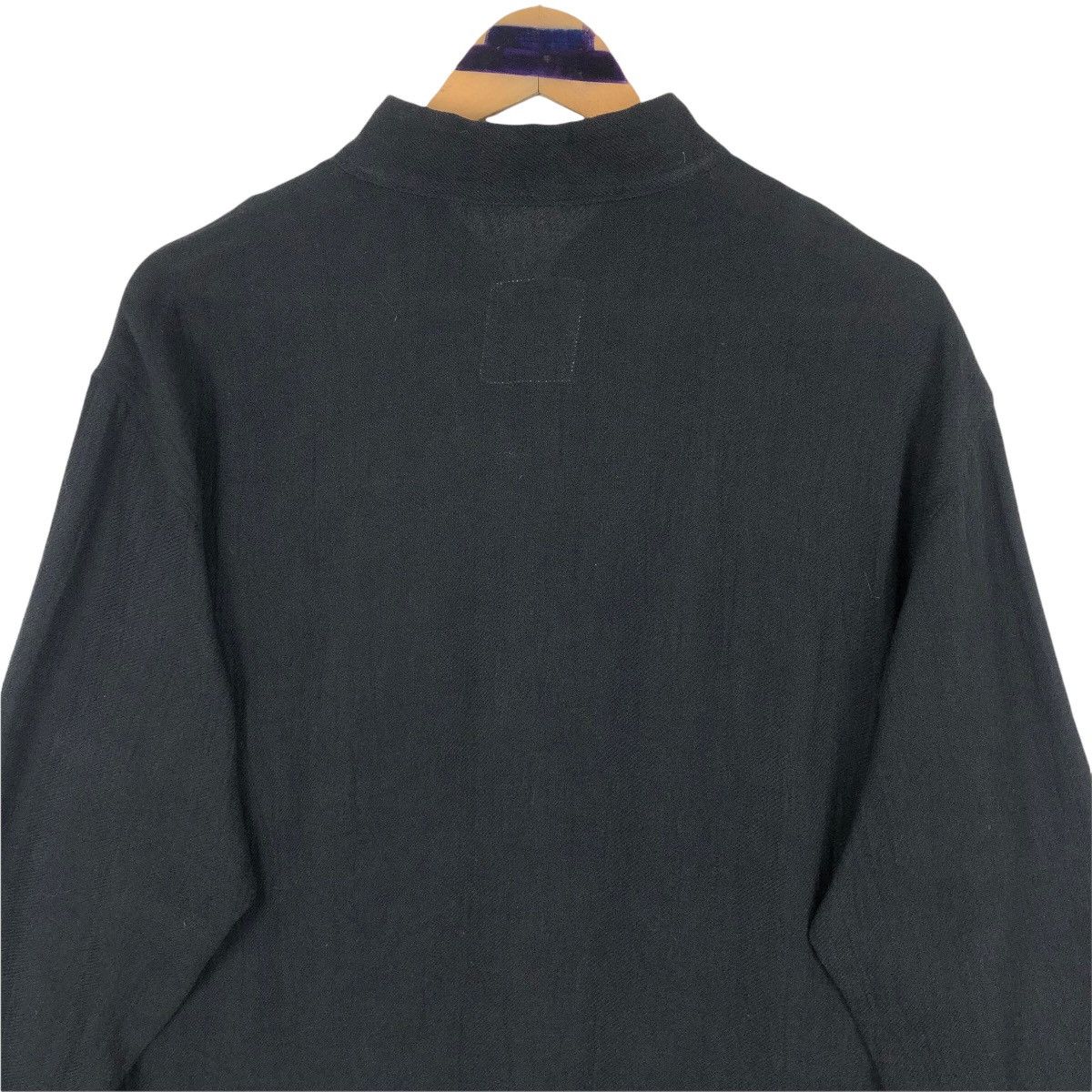Issey Miyake Vintage Plantation Issey Miyake Mandarin Collar Hemp Jacket Size US L / EU 52-54 / 3 - 11 Thumbnail