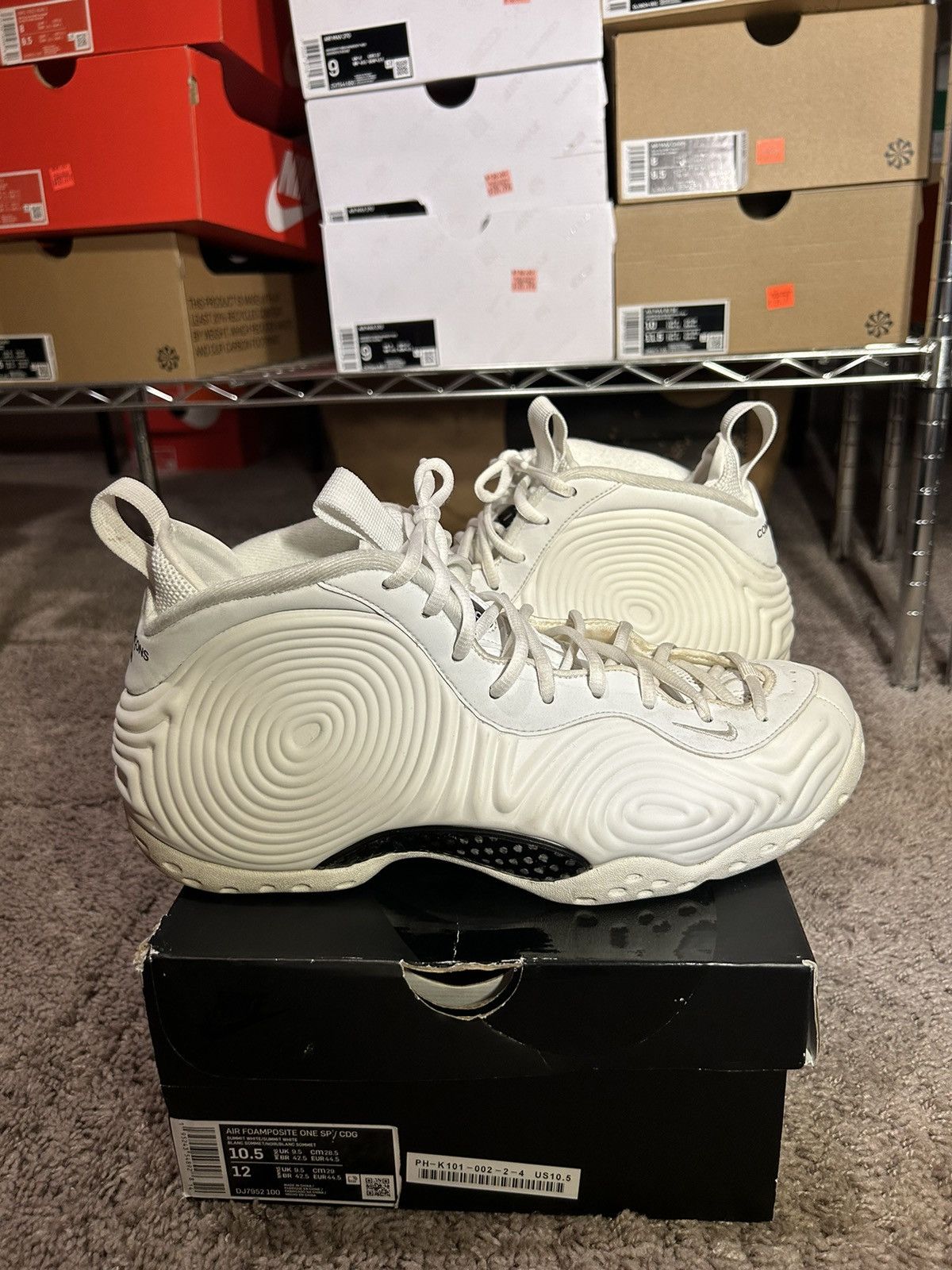 comme des garcon foamposites