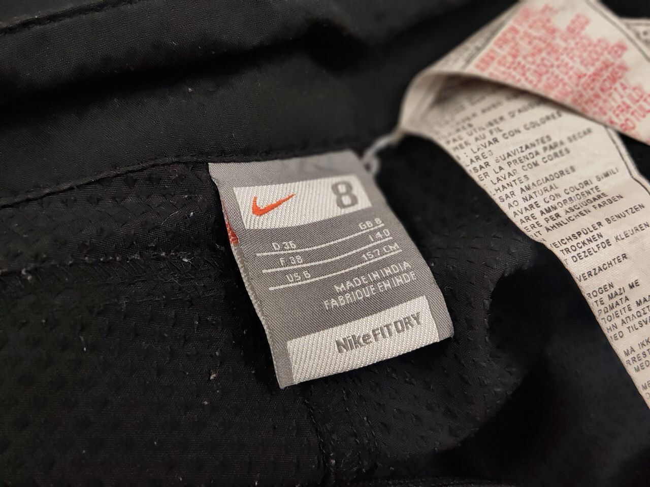 Nike Vintage 90's Nike logo Cargo Black wide light Bondage Pants Size 30" / US 8 / IT 44 - 17 Thumbnail