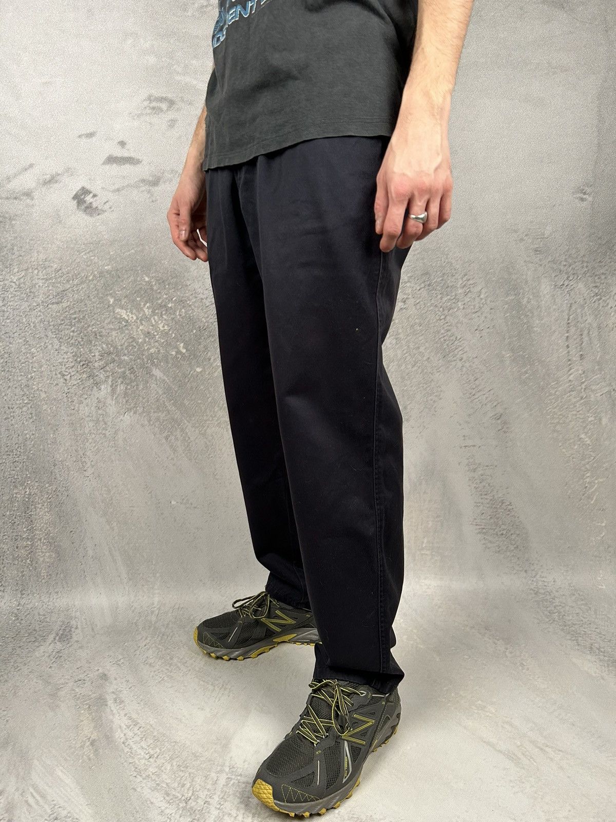 Dockers Dockers Chino Pants Navy Skateboards Vintage Workwear Size US 33 - 1 Thumbnail