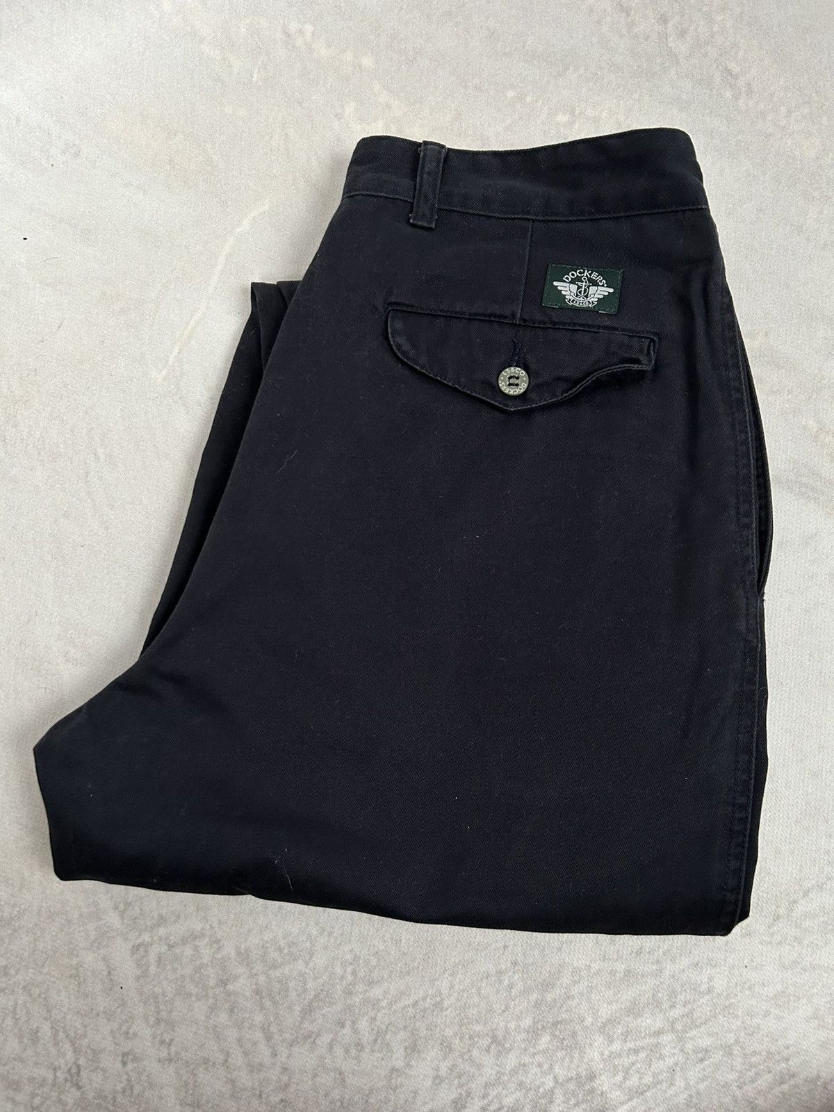 Dockers Dockers Chino Pants Navy Skateboards Vintage Workwear Size US 33 - 5 Thumbnail