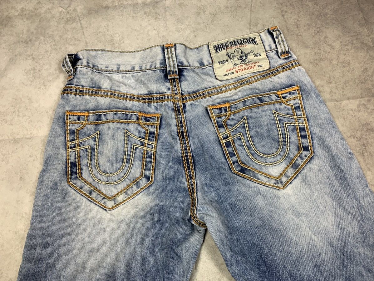 Japanese Brand True Religion Jeans y2k (drip Ed hardy Evisu) Size US 32 / EU 48 - 2 Thumbnail