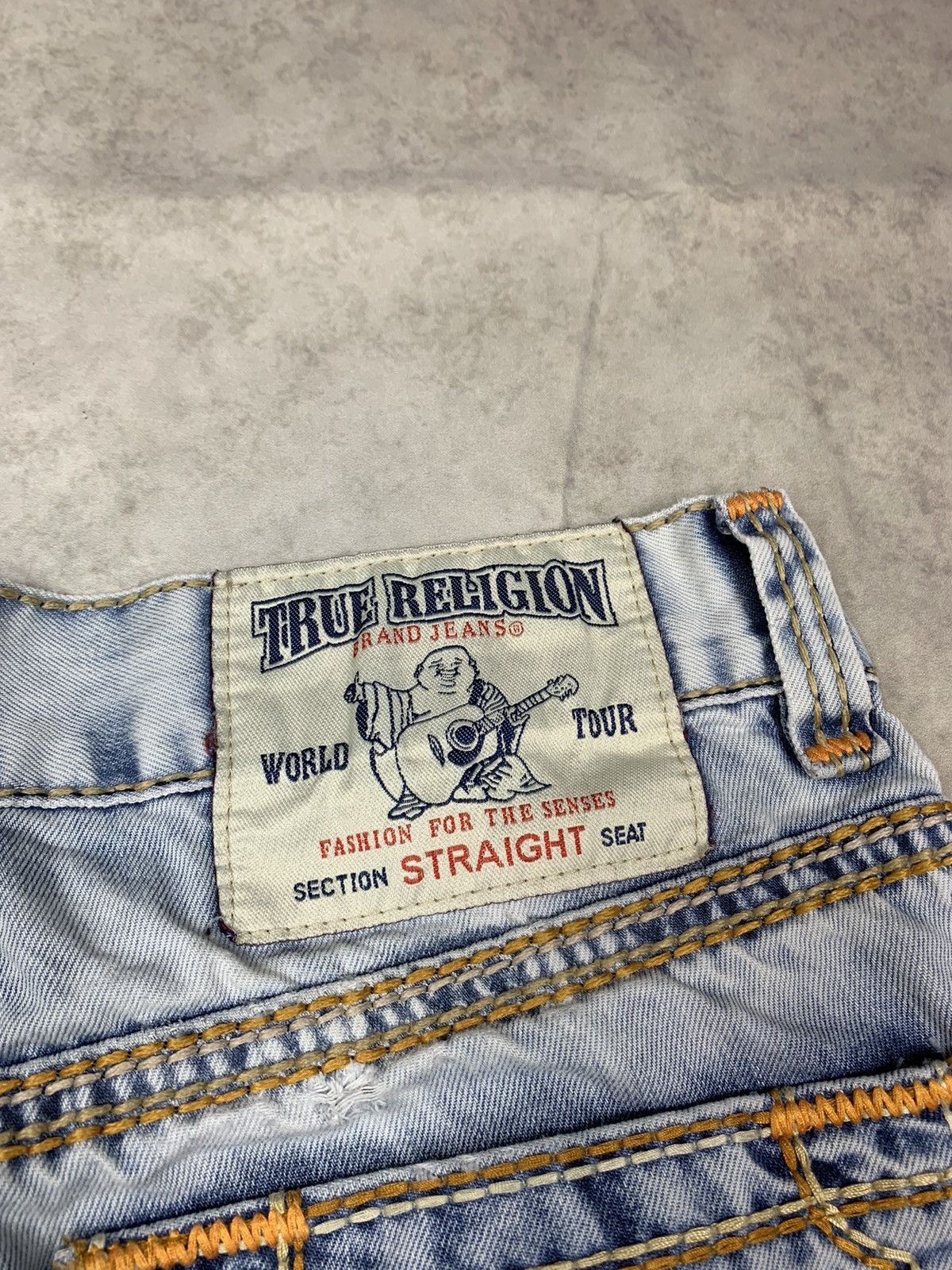 Japanese Brand True Religion Jeans y2k (drip Ed hardy Evisu) Size US 32 / EU 48 - 6 Thumbnail