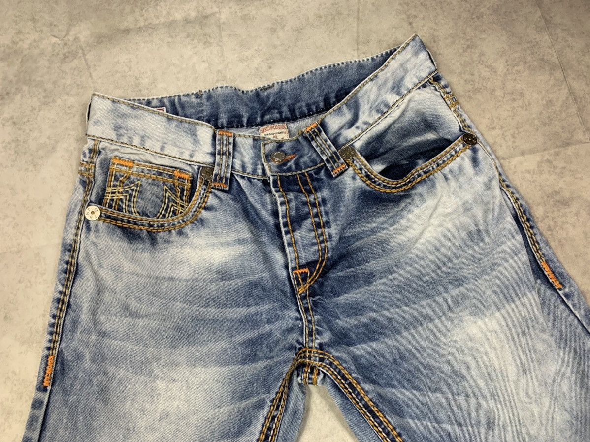 Japanese Brand True Religion Jeans y2k (drip Ed hardy Evisu) Size US 32 / EU 48 - 4 Thumbnail