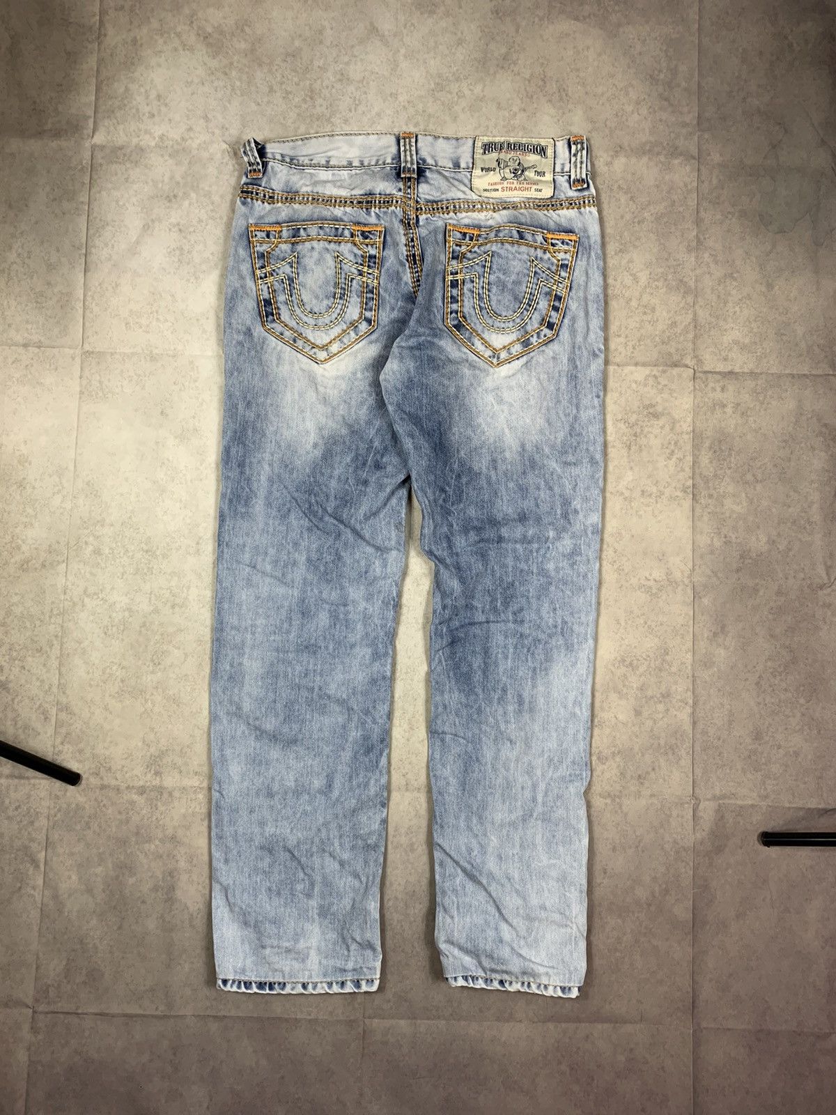 Japanese Brand True Religion Jeans y2k (drip Ed hardy Evisu) Size US 32 / EU 48 - 1 Thumbnail
