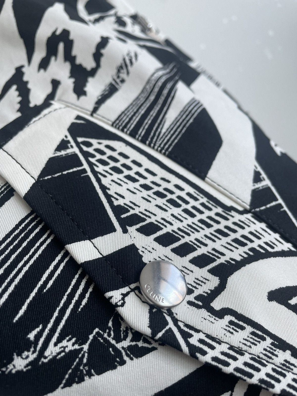Celine × Hedi Slimane $4k Celine by Hedi Slimane x Christian Marclay Teddy Bomber Size US L / EU 52-54 / 3 - 8 Thumbnail