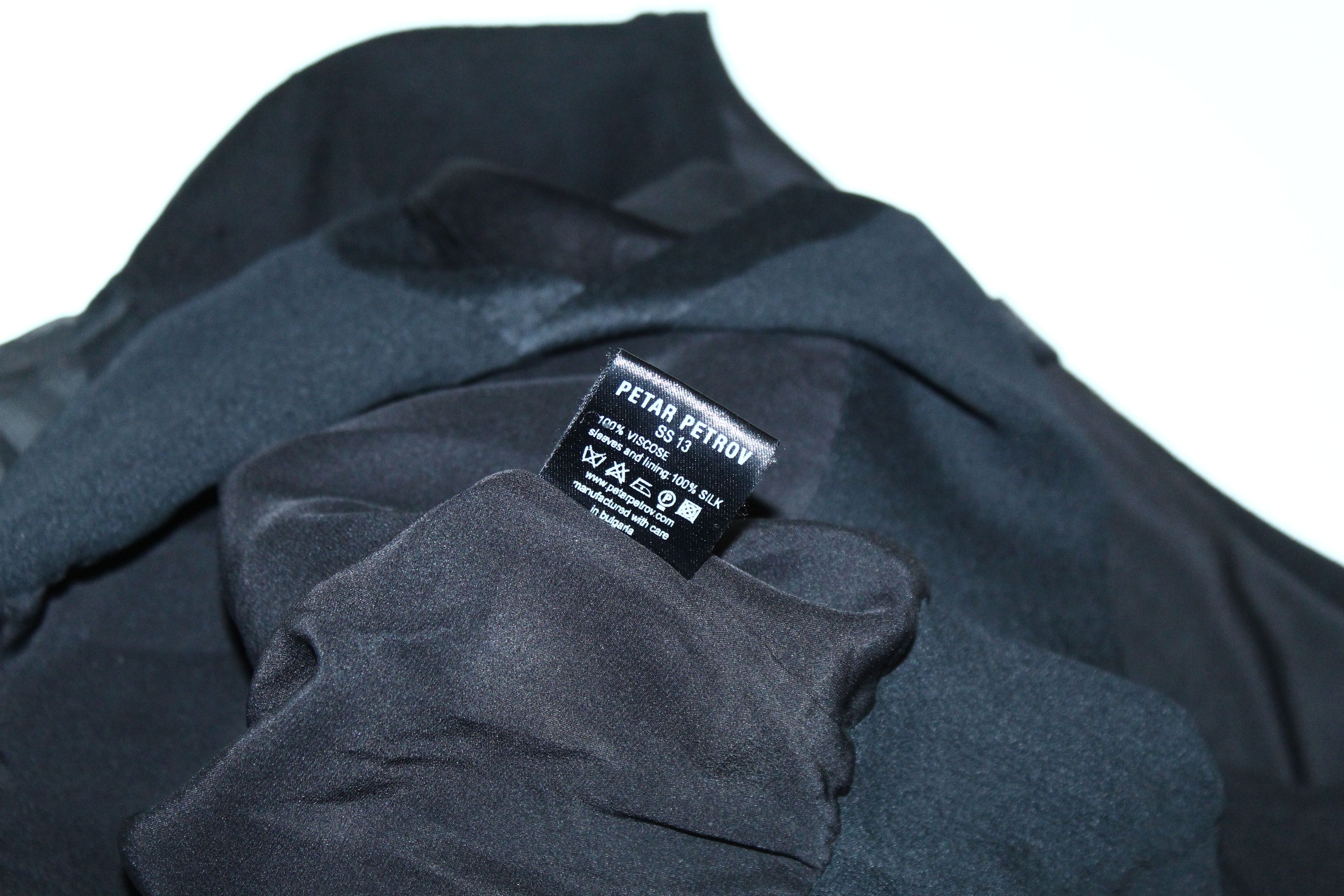 Petar Petrov Petar Petrov SS13 Silk Viscose Relax Fit Blouse Size XS / US 0-2 / IT 36-38 - 8 Thumbnail