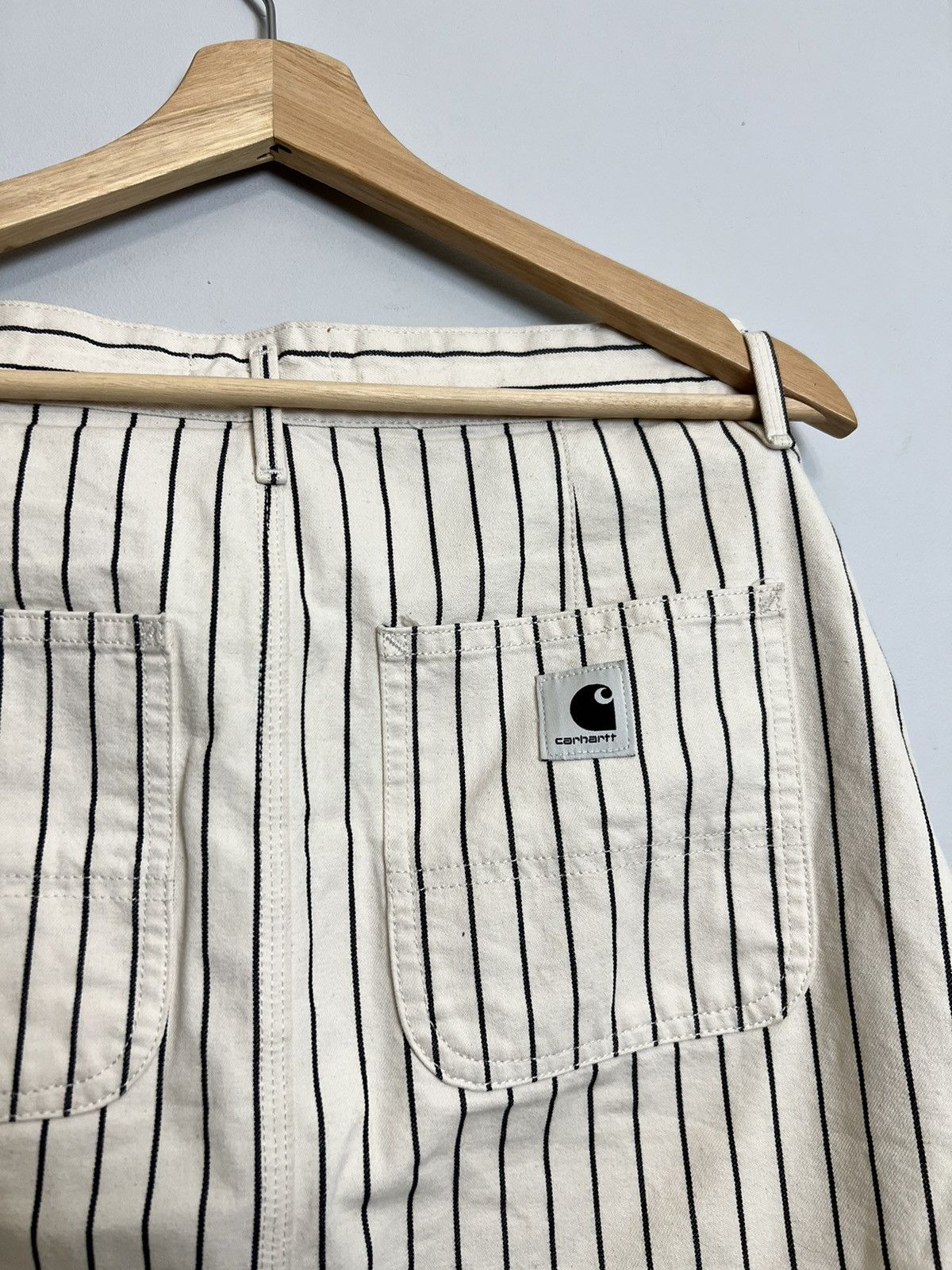 Carhartt Vintage Carhartt Striped Black White Womens Skirt Size 29 Size XL / US 12-14 / IT 48-50 - 3 Thumbnail