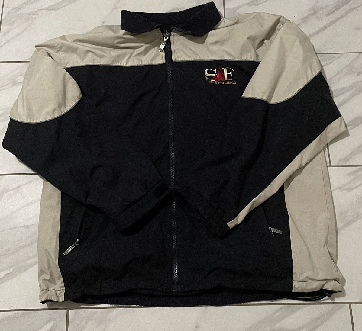 Navy blue jacket
