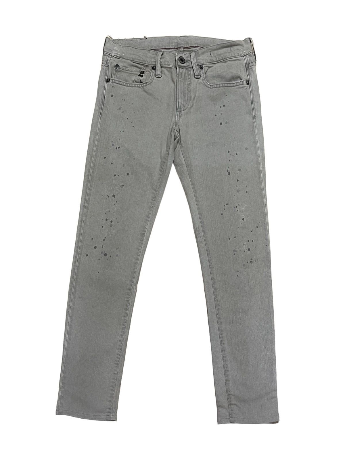 Italian Designer Cecilia Denim Paint Splash Spring 2010