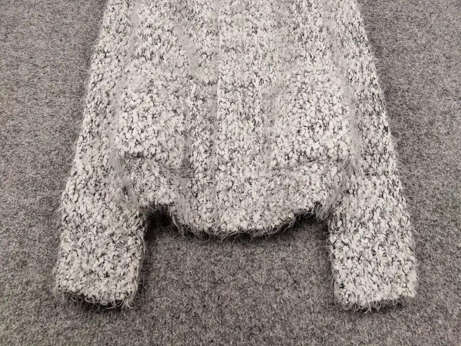 Japanese Brand Vintage 90's Japanese Cardigan Mohair Style Fuzzy Sweater Size XS / US 0-2 / IT 36-38 - 4 Thumbnail