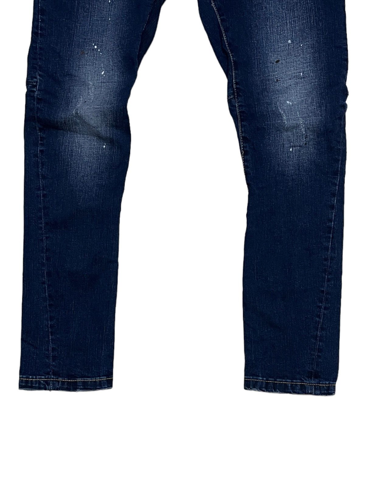 Designer × Dsquared2 Designer Dsquared 2 Splash Distressed Denim Size US 30 / EU 46 - 2 Thumbnail