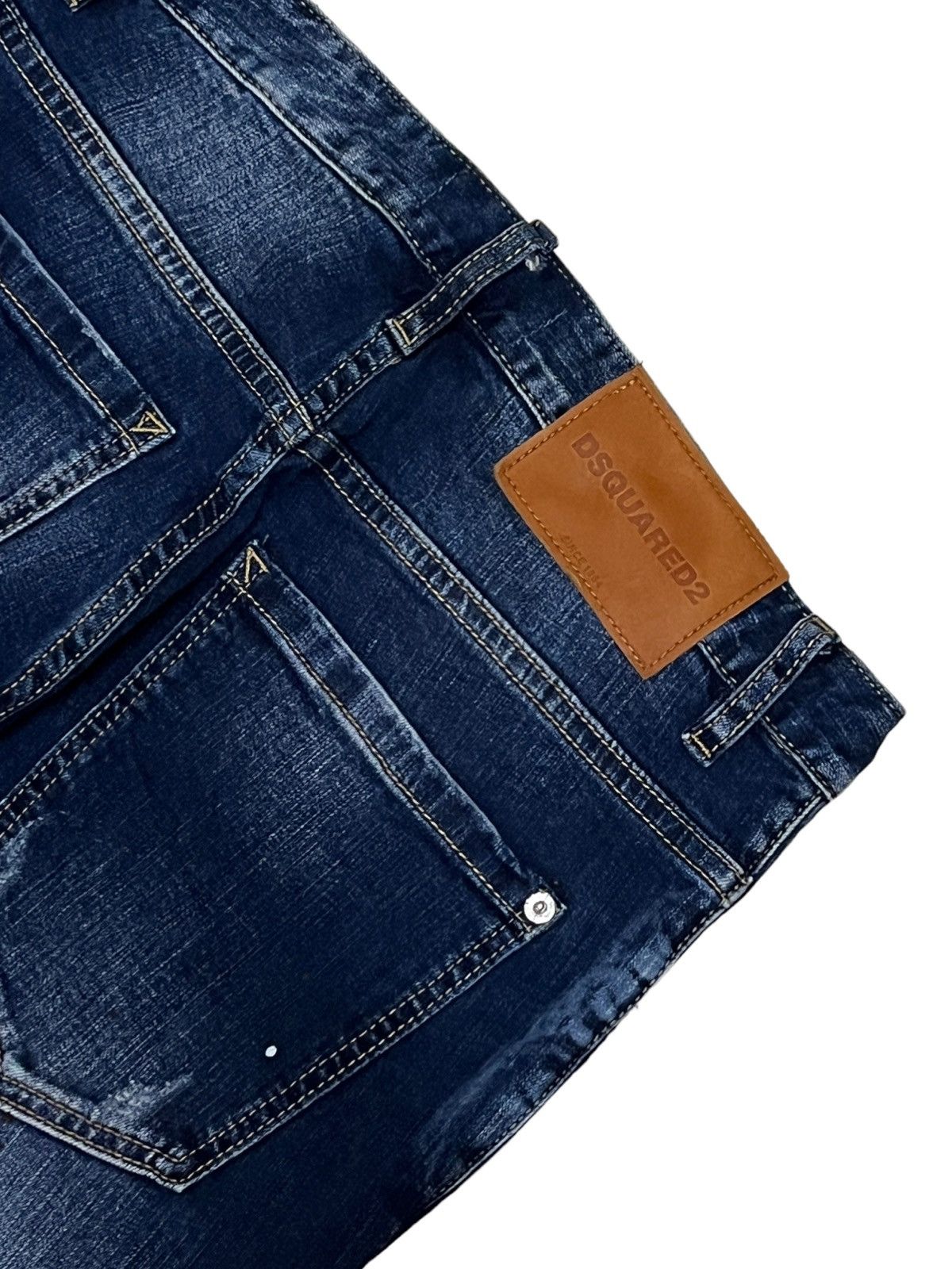 Designer × Dsquared2 Designer Dsquared 2 Splash Distressed Denim Size US 30 / EU 46 - 7 Thumbnail