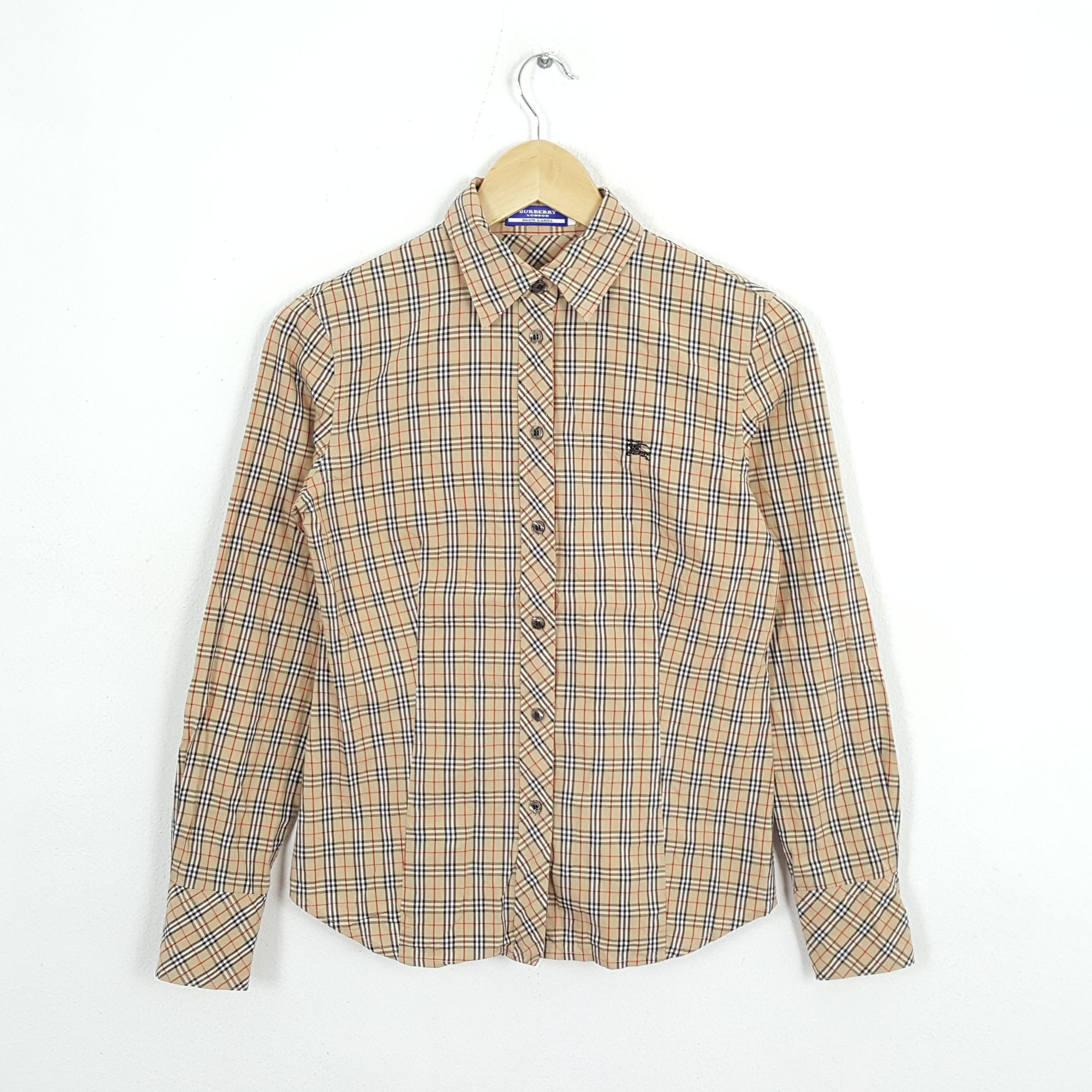 Vintage BURBERRY LONDON BLUE LABEL Nova Check Shirt