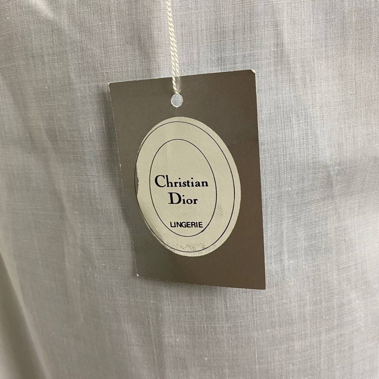 Christian Dior Monsieur Christian Dior intimates Lingerie slip dress nightgown 70s Size M / US 6-8 / IT 42-44 - 7 Thumbnail