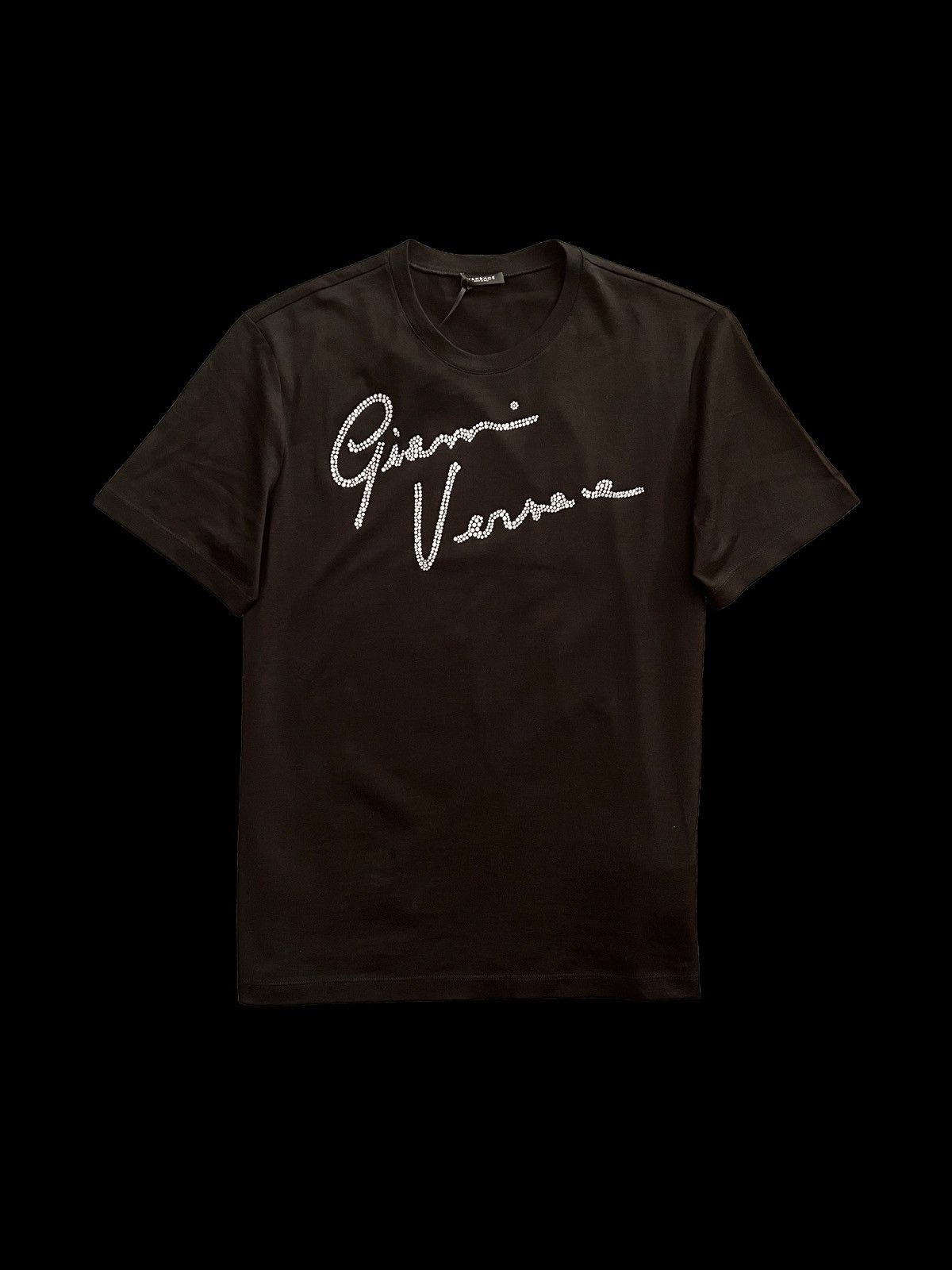 Versace Embellished Signature Gianni Versace t shirt | Grailed