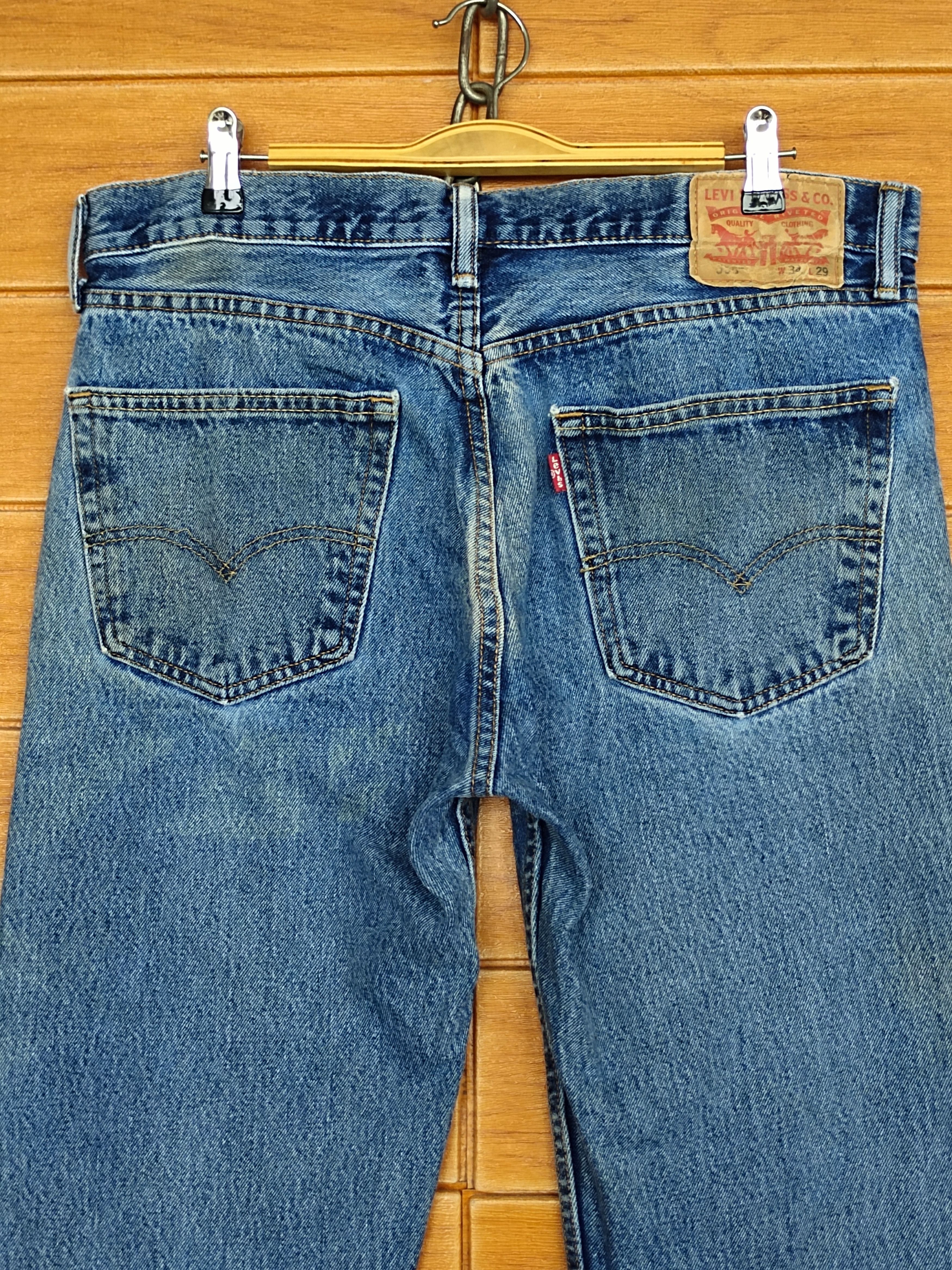 Levi's Vintage 90s Levi's 505 Sandwash Denim Jeans Size US 34 / EU 50 - 1 Thumbnail
