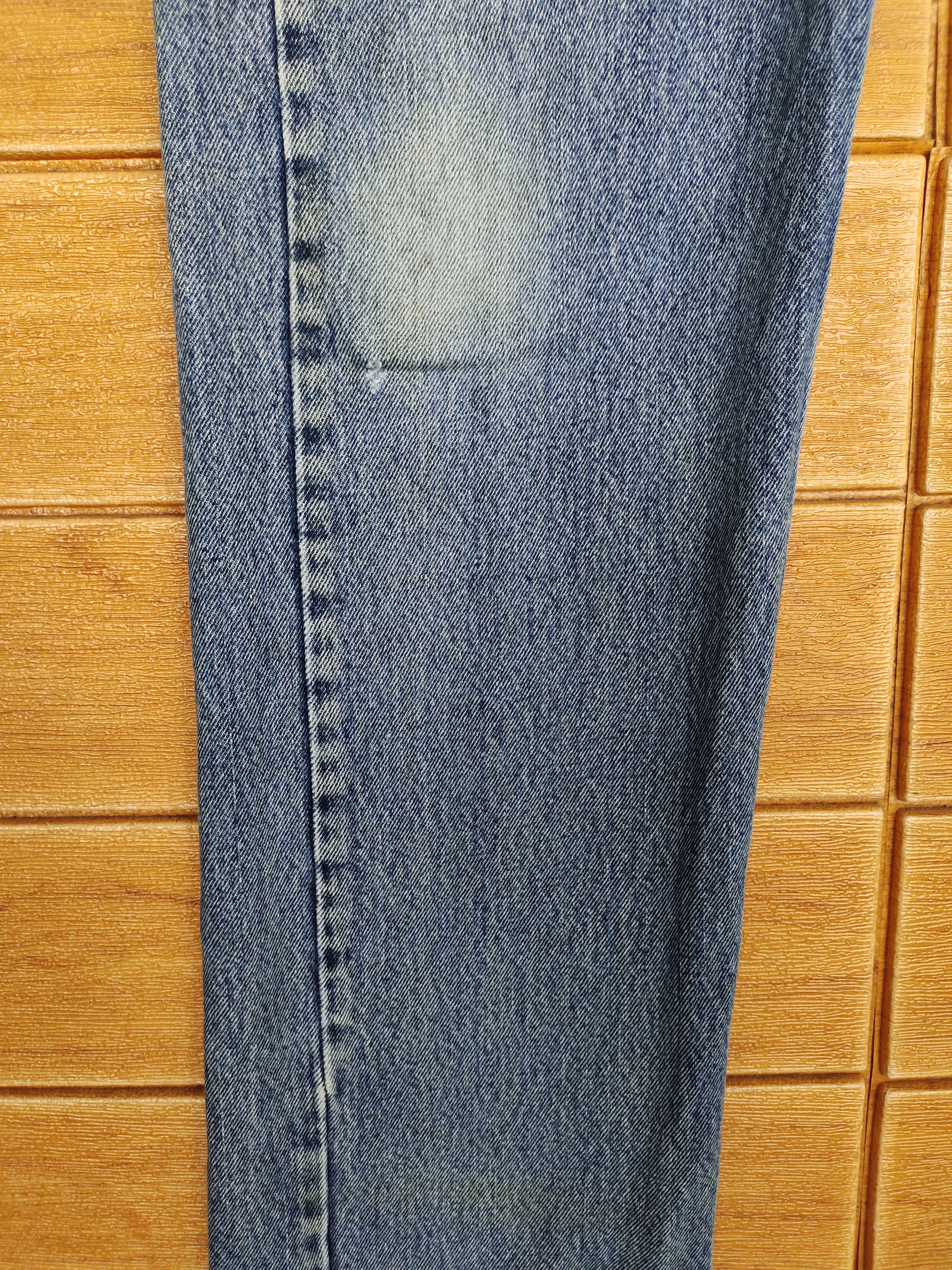 Levi's Vintage 90s Levi's 505 Sandwash Denim Jeans Size US 34 / EU 50 - 5 Thumbnail