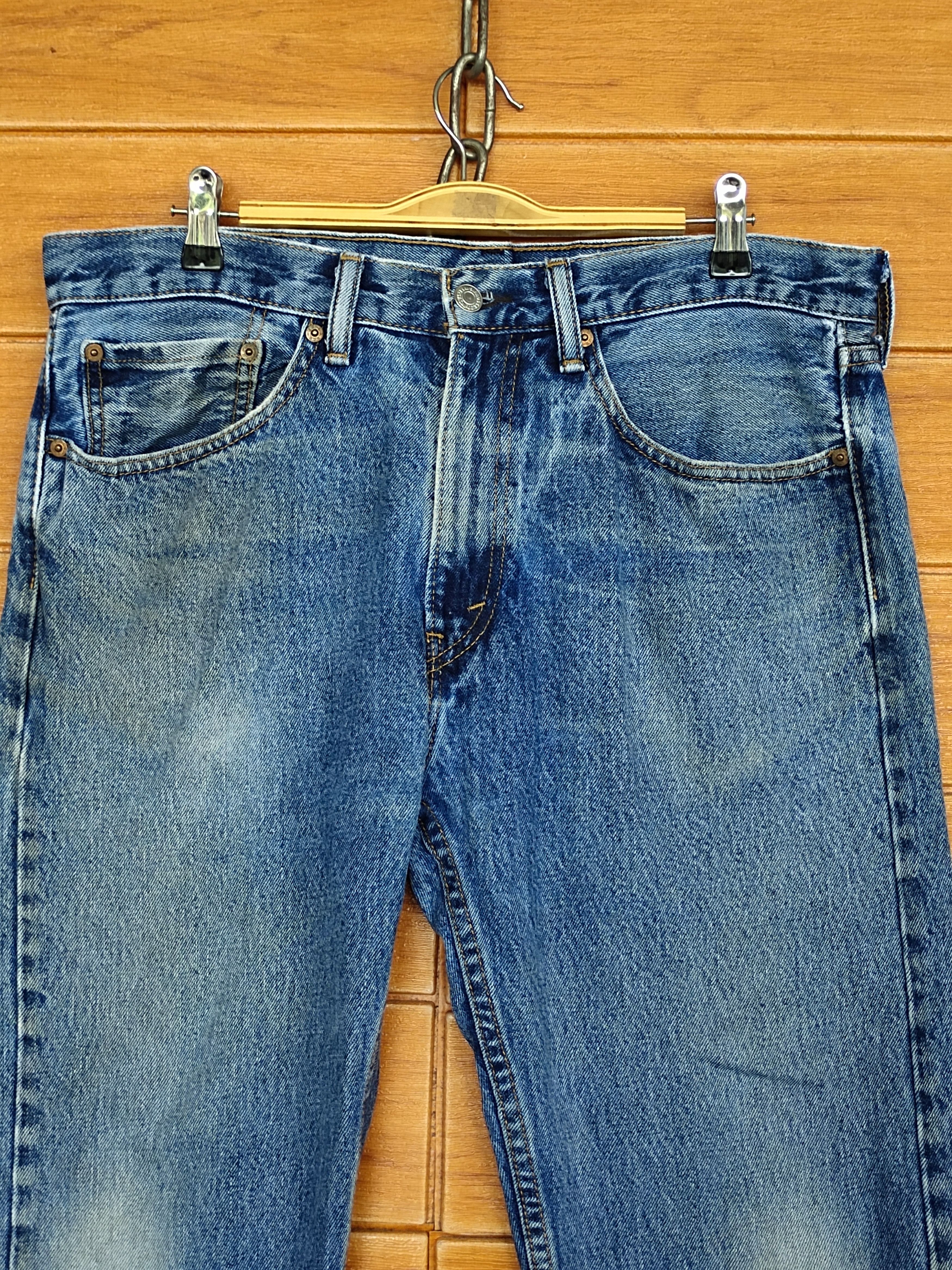 Levi's Vintage 90s Levi's 505 Sandwash Denim Jeans Size US 34 / EU 50 - 3 Thumbnail