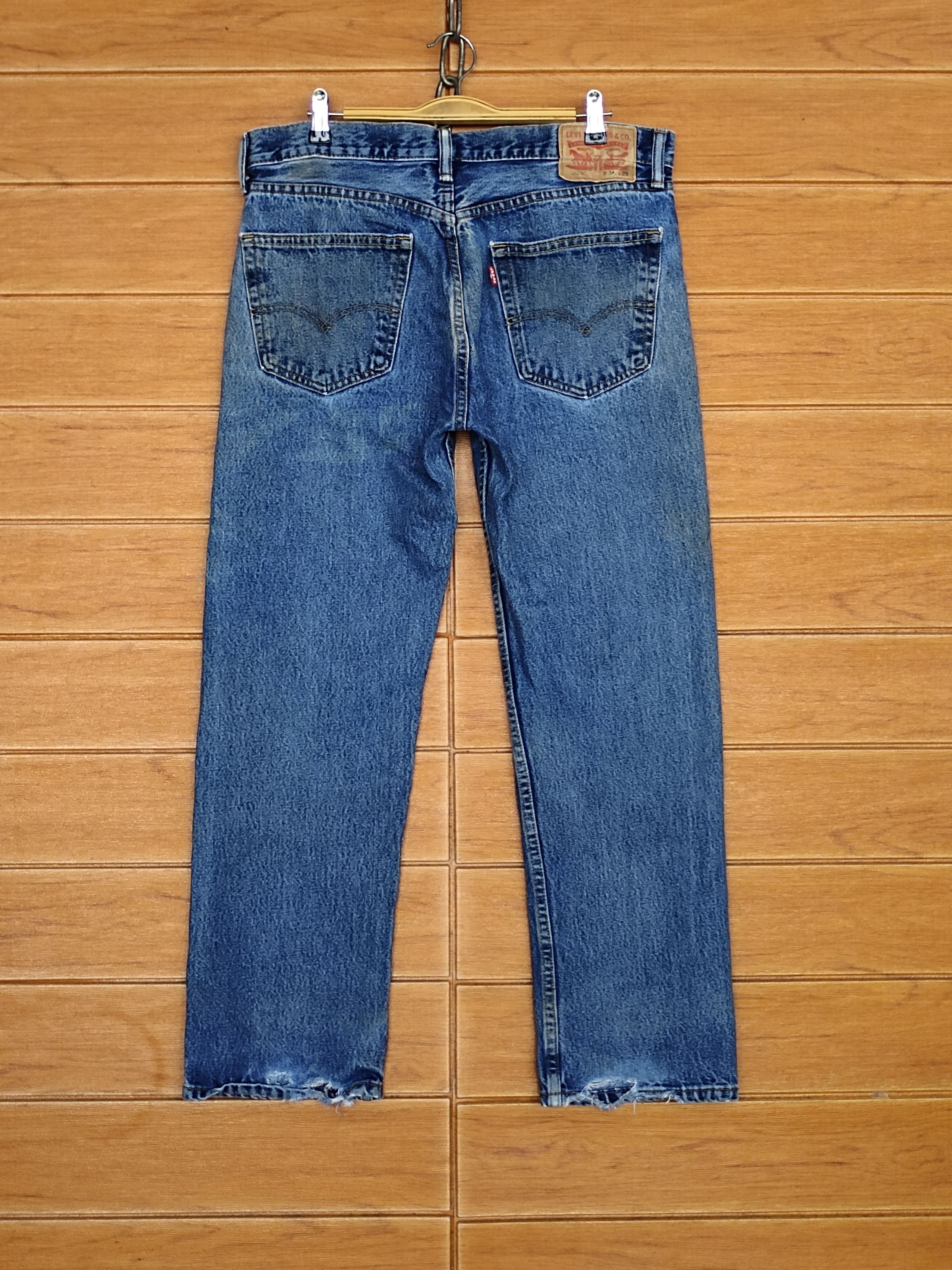 Levi's Vintage 90s Levi's 505 Sandwash Denim Jeans Size US 34 / EU 50 - 8 Thumbnail