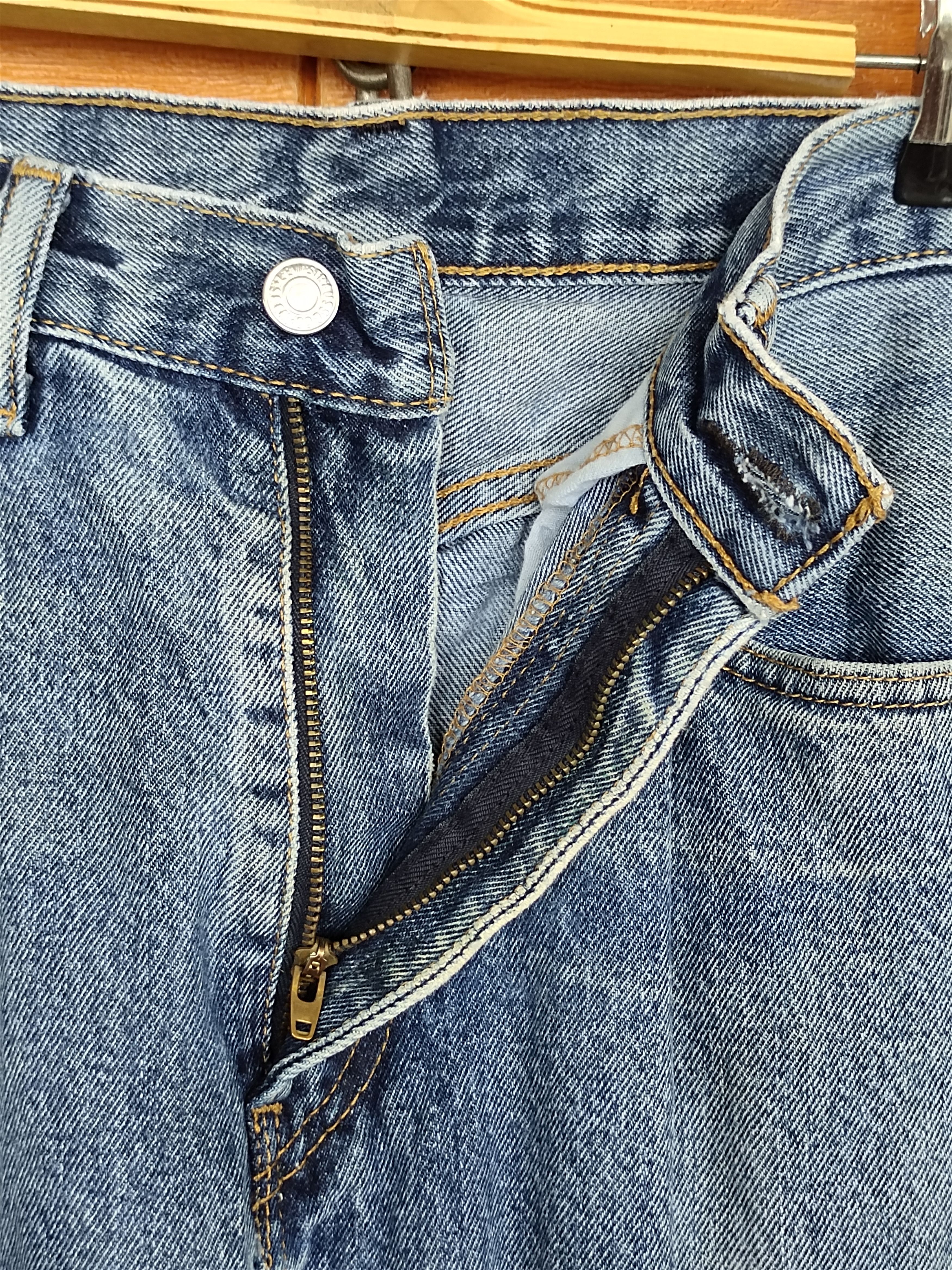 Levi's Vintage 90s Levi's 505 Sandwash Denim Jeans Size US 34 / EU 50 - 13 Thumbnail