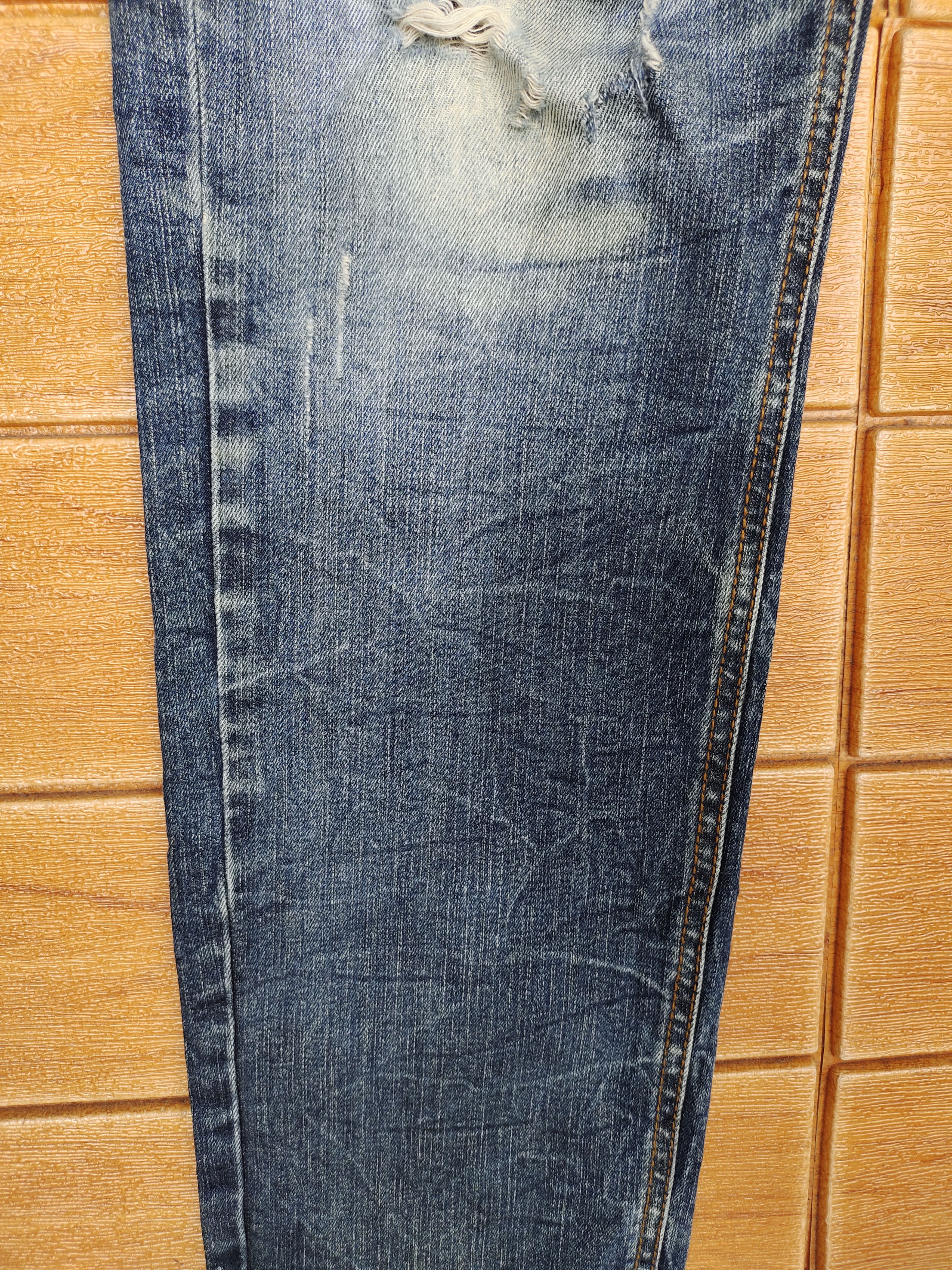 PPFM Vintage Jeep Japan Distressed Denim Jeans Ppfm Undercover Size US 33 - 8 Thumbnail