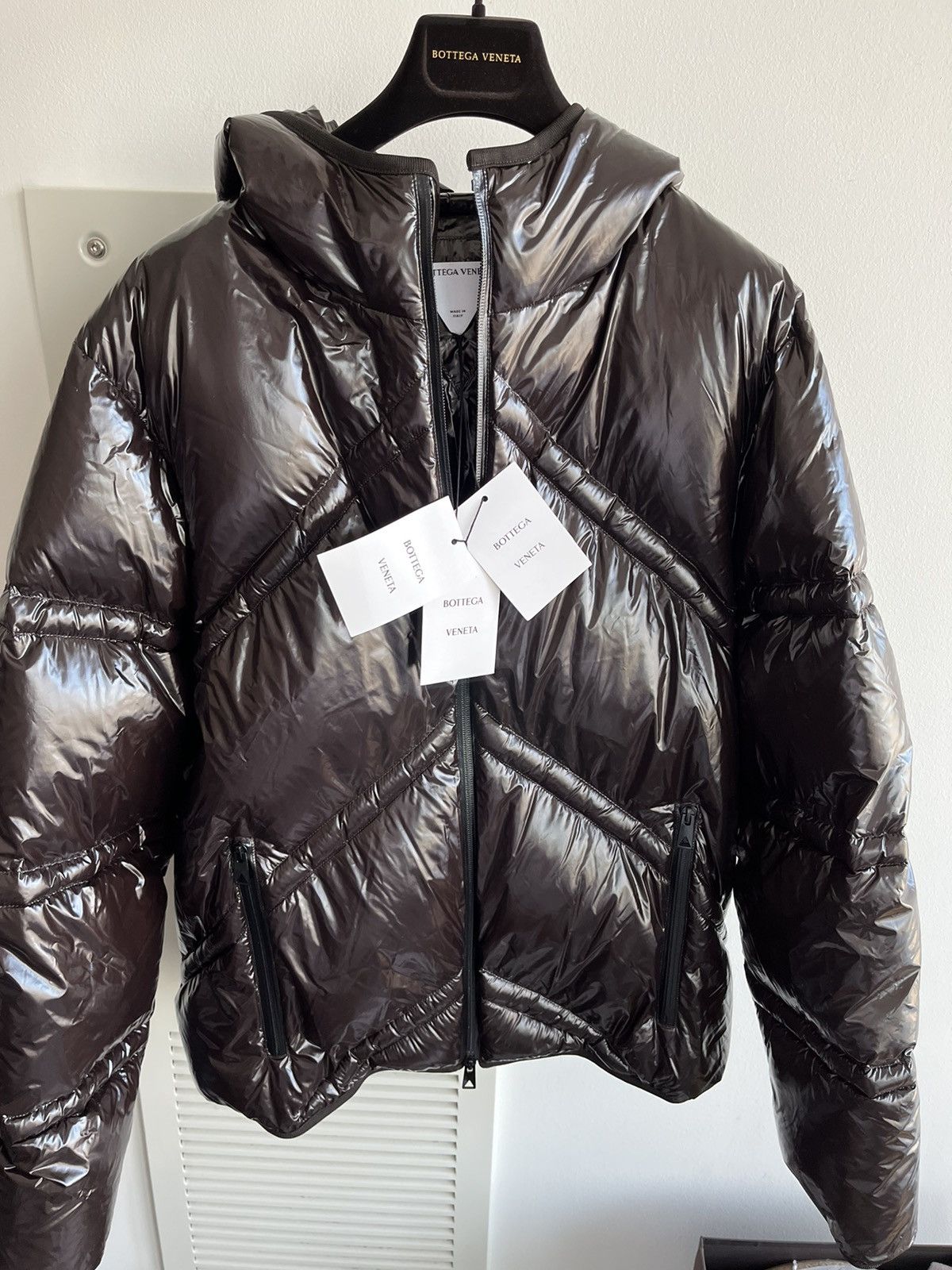 Bottega Veneta $2,700 Super Runway Bottega Coat Goose Down Size US M / EU 48-50 / 2 - 14 Thumbnail