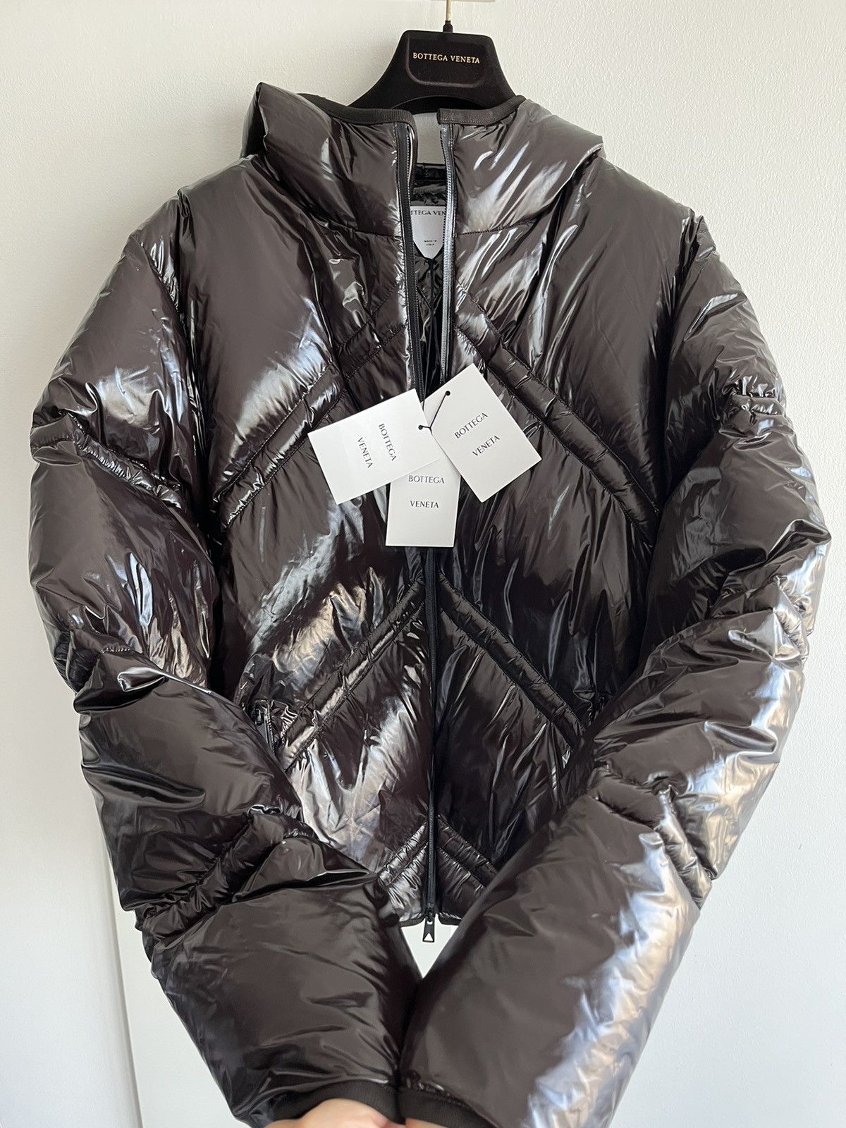 Bottega Veneta $2,700 Super Runway Bottega Coat Goose Down Size US M / EU 48-50 / 2 - 13 Thumbnail