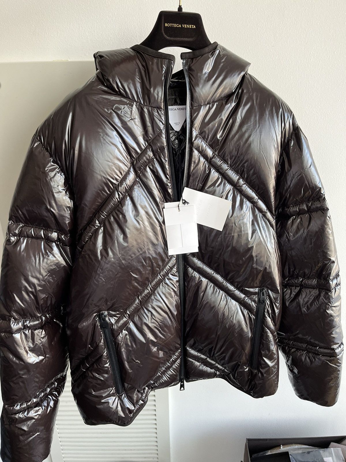 Bottega Veneta $2,700 Super Runway Bottega Coat Goose Down Size US M / EU 48-50 / 2 - 18 Thumbnail