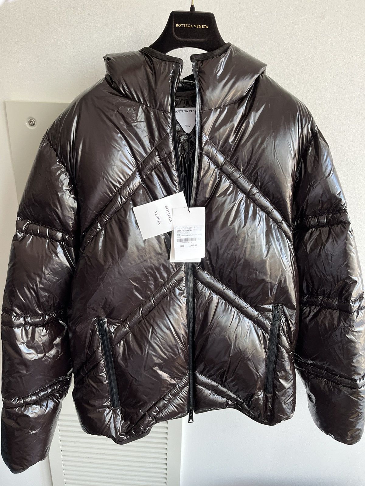 $2700 Super Runway Daniel Lee Goose Down Coat New w Tags