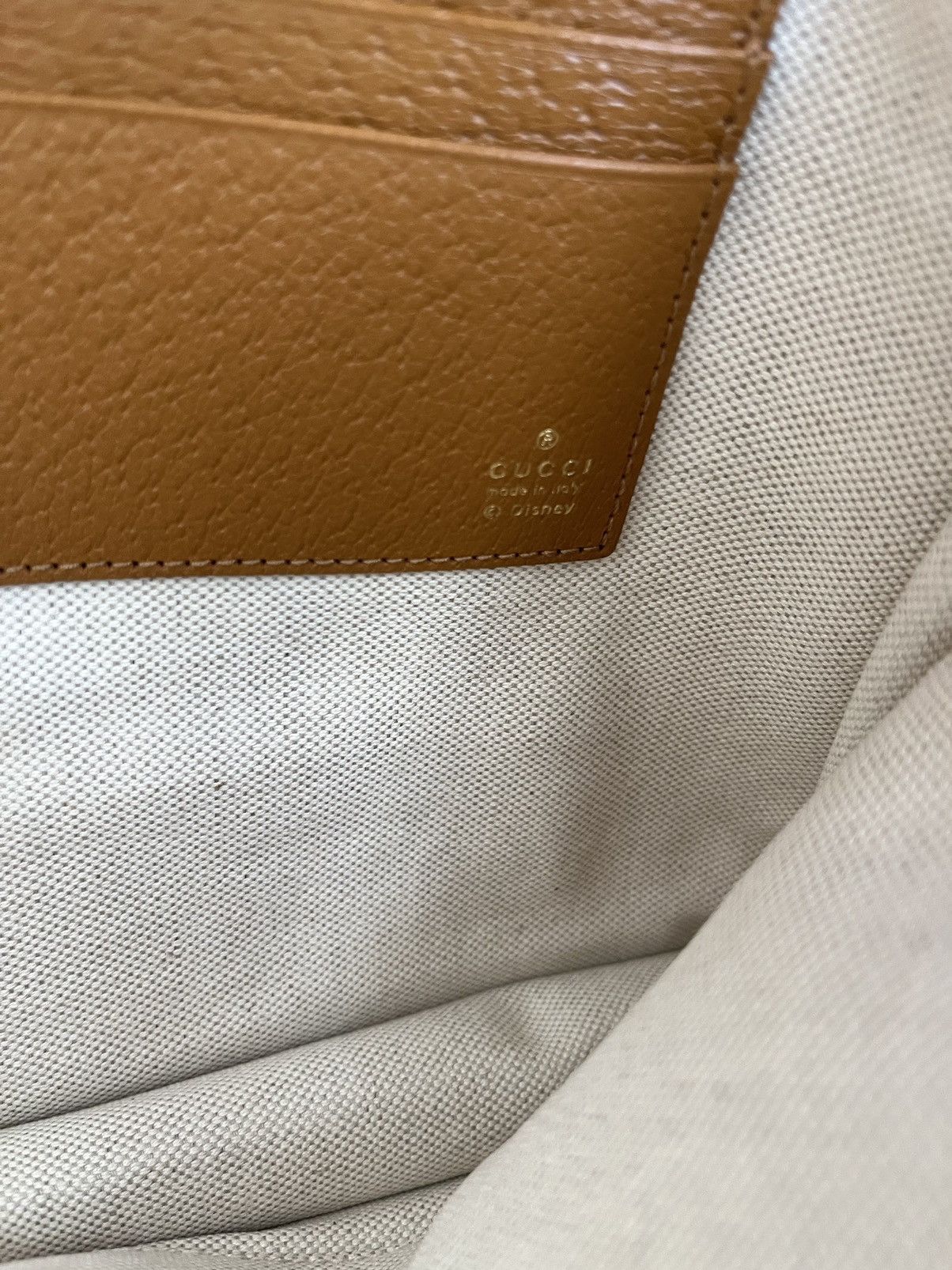 Disney × Gucci Super Runway Gucci x Disney Limited Edition Leather Pouch Size ONE SIZE - 18 Thumbnail