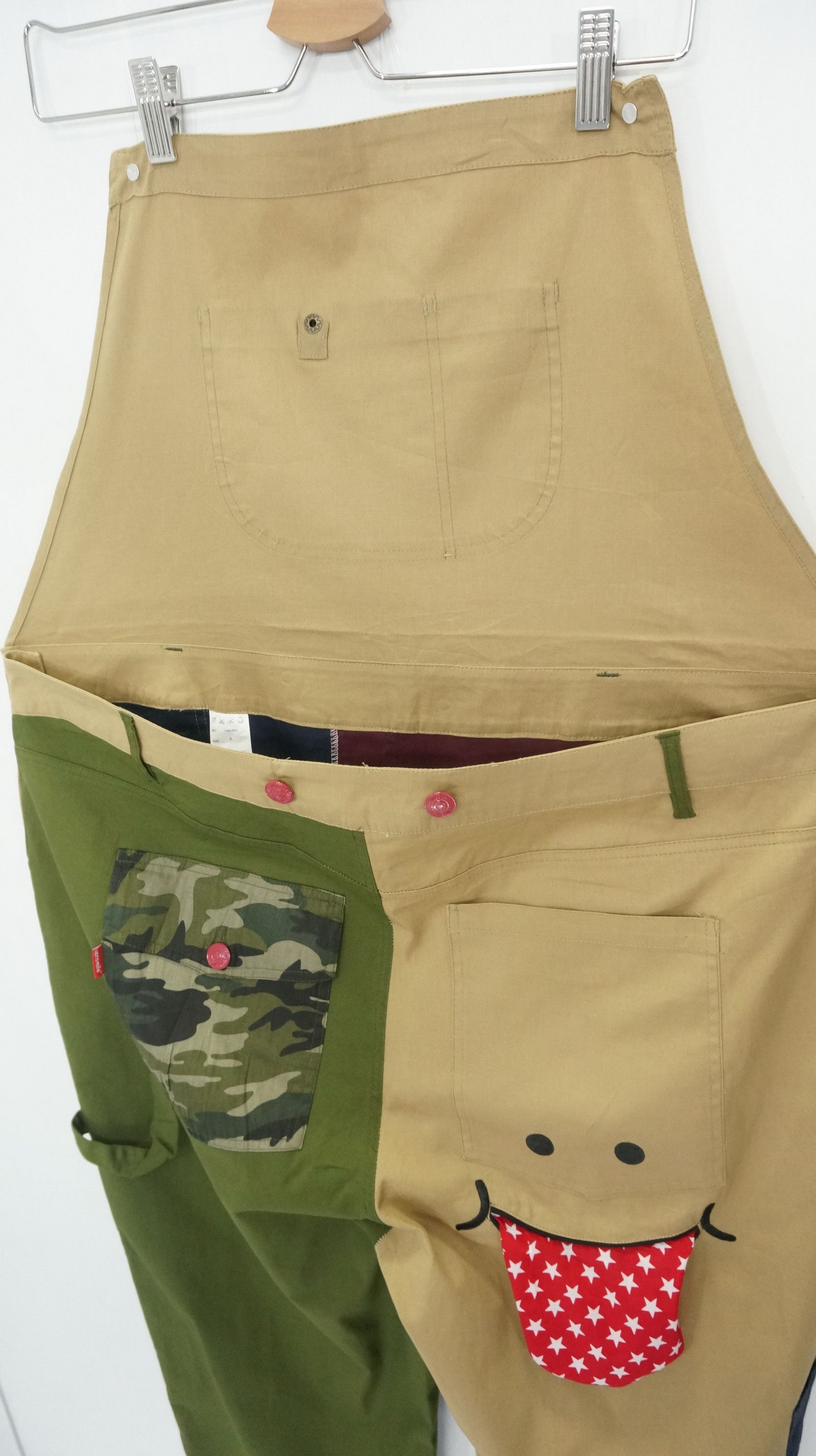 Japanese Brand Rare! UPSMILE Color Block Big Size Japan Overall ShipDHL Size US 44 / EU 60 - 8 Thumbnail