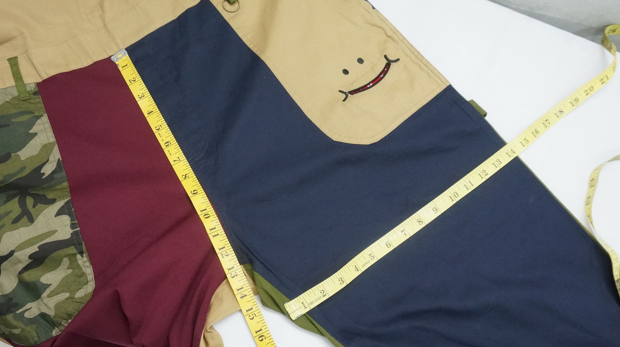 Japanese Brand Rare! UPSMILE Color Block Big Size Japan Overall ShipDHL Size US 44 / EU 60 - 16 Thumbnail