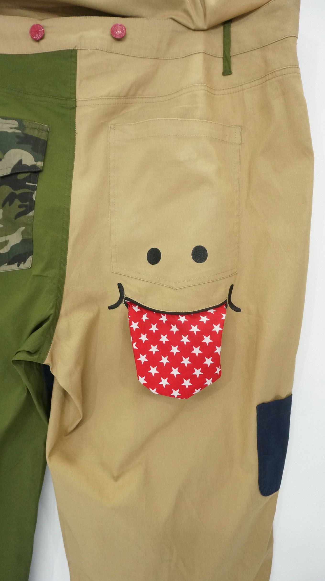 Japanese Brand Rare! UPSMILE Color Block Big Size Japan Overall ShipDHL Size US 44 / EU 60 - 7 Thumbnail