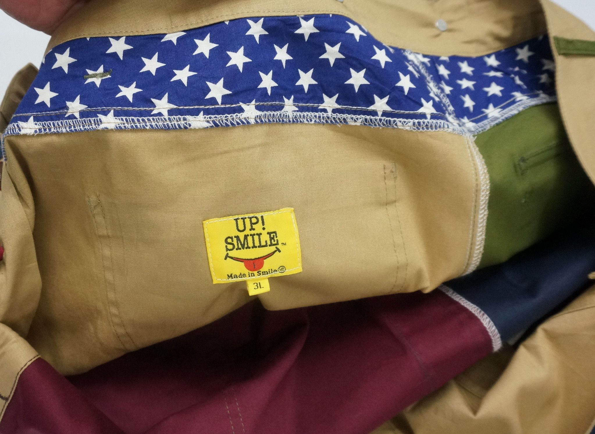 Japanese Brand Rare! UPSMILE Color Block Big Size Japan Overall ShipDHL Size US 44 / EU 60 - 11 Thumbnail
