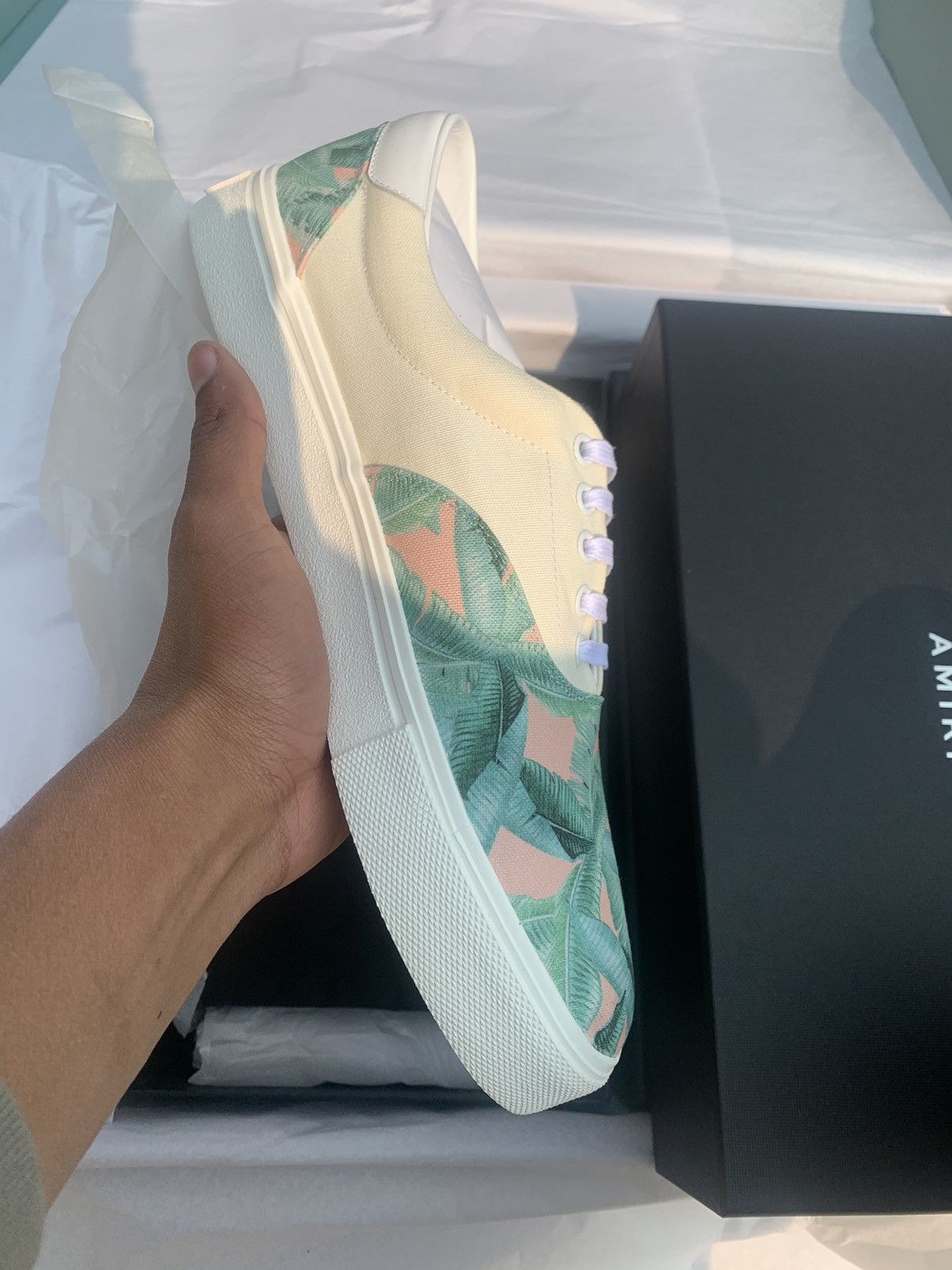 Amiri Amiri Banana Leaf Low-top Sneakers Size US 10 / EU 43 - 2 Thumbnail