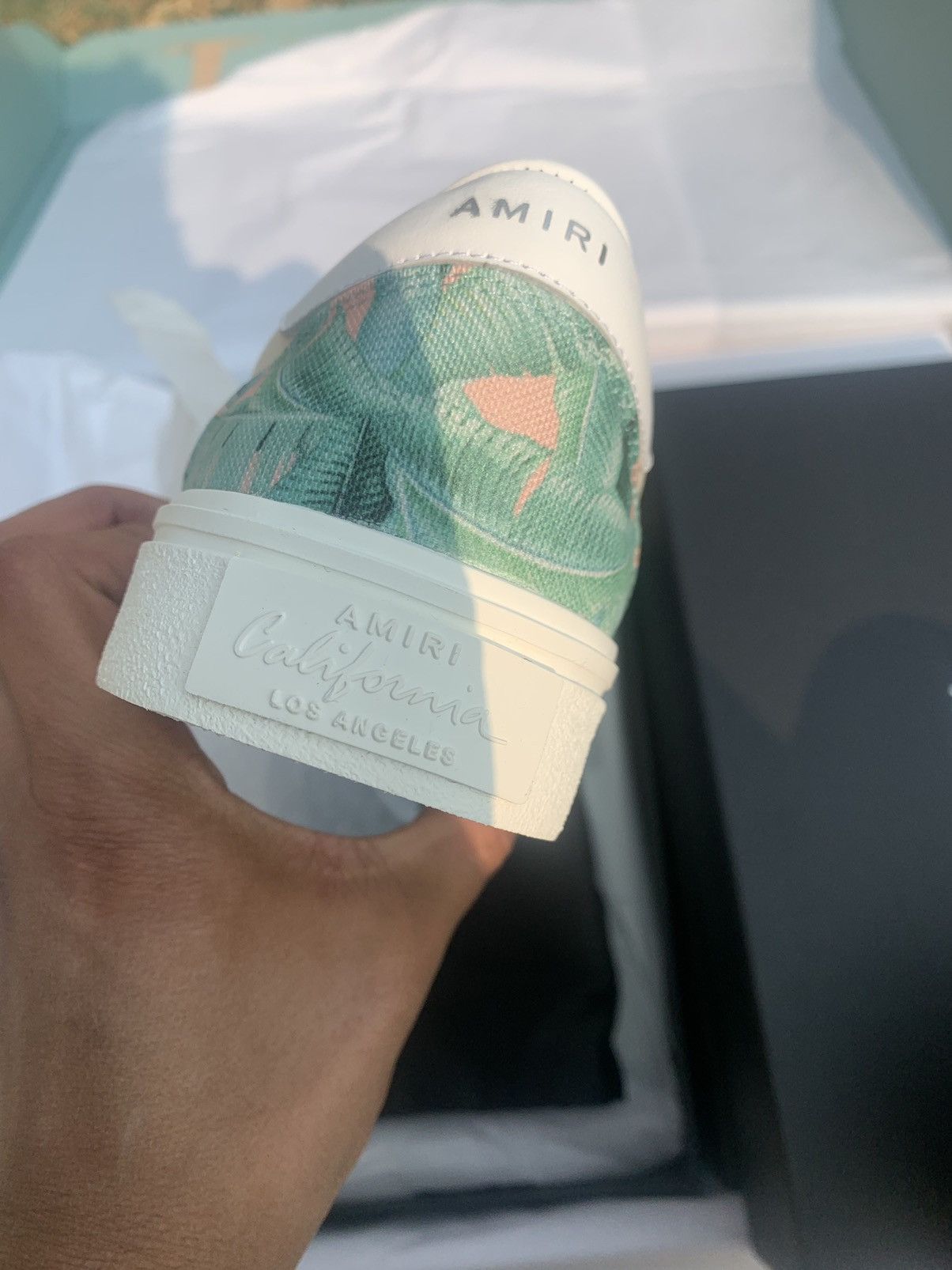 Amiri Amiri Banana Leaf Low-top Sneakers Size US 10 / EU 43 - 3 Thumbnail