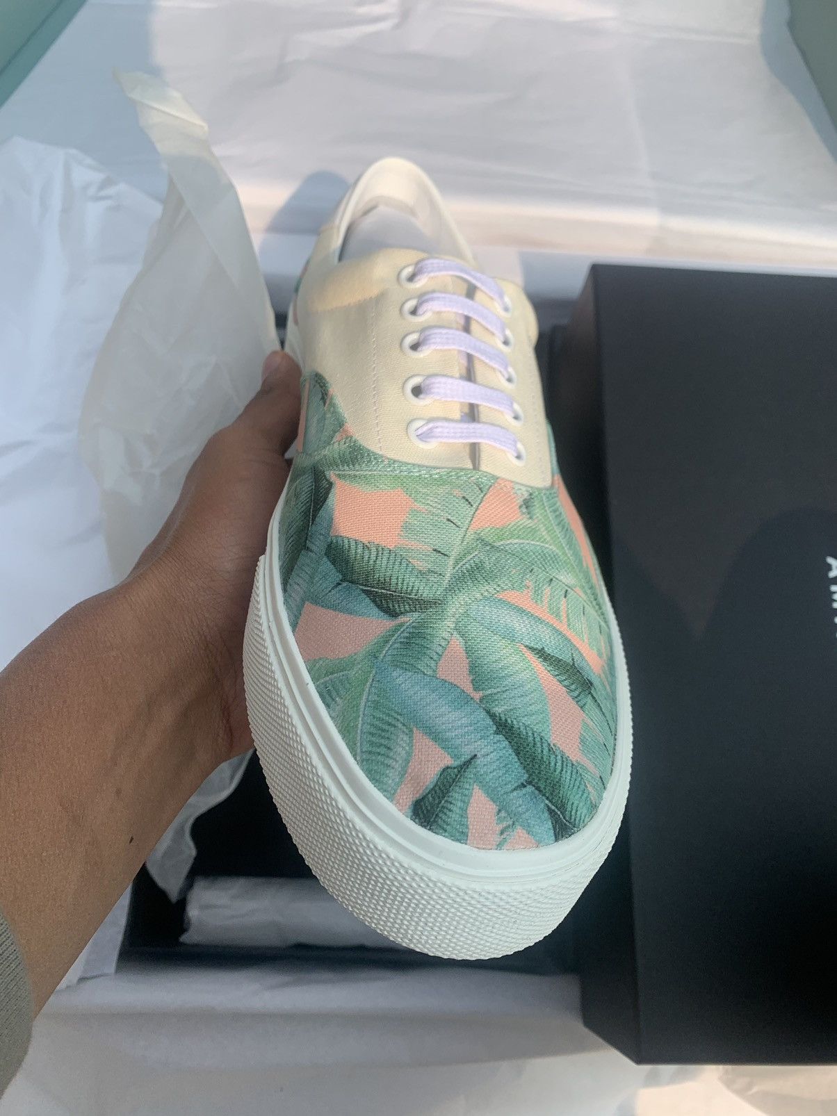 Amiri Amiri Banana Leaf Low-top Sneakers Size US 10 / EU 43 - 1 Thumbnail