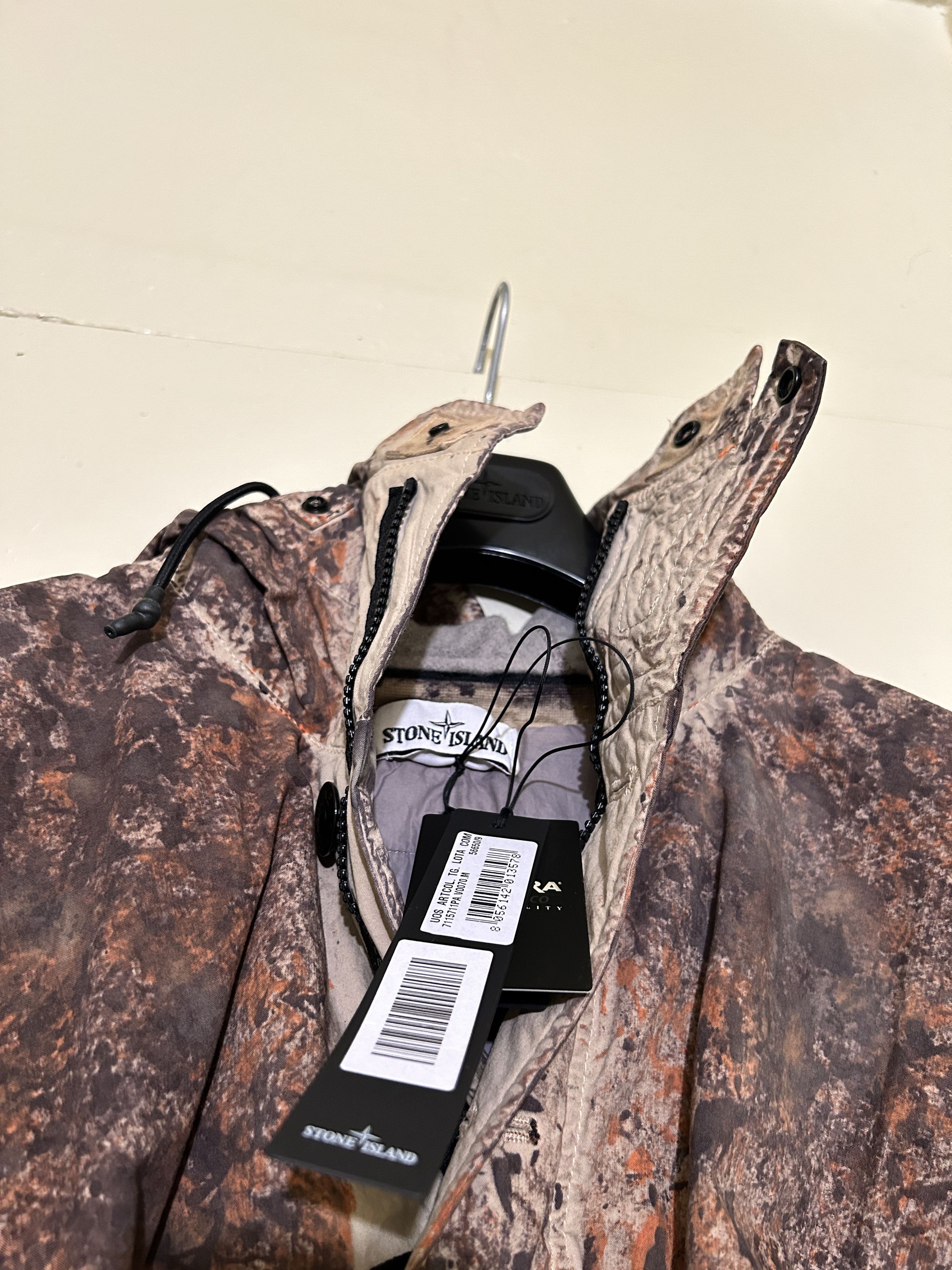 Stone Island STONE ISLAND Paintball Camo Anorak Fishtail Parka F/W 19 Size US M / EU 48-50 / 2 - 12 Thumbnail
