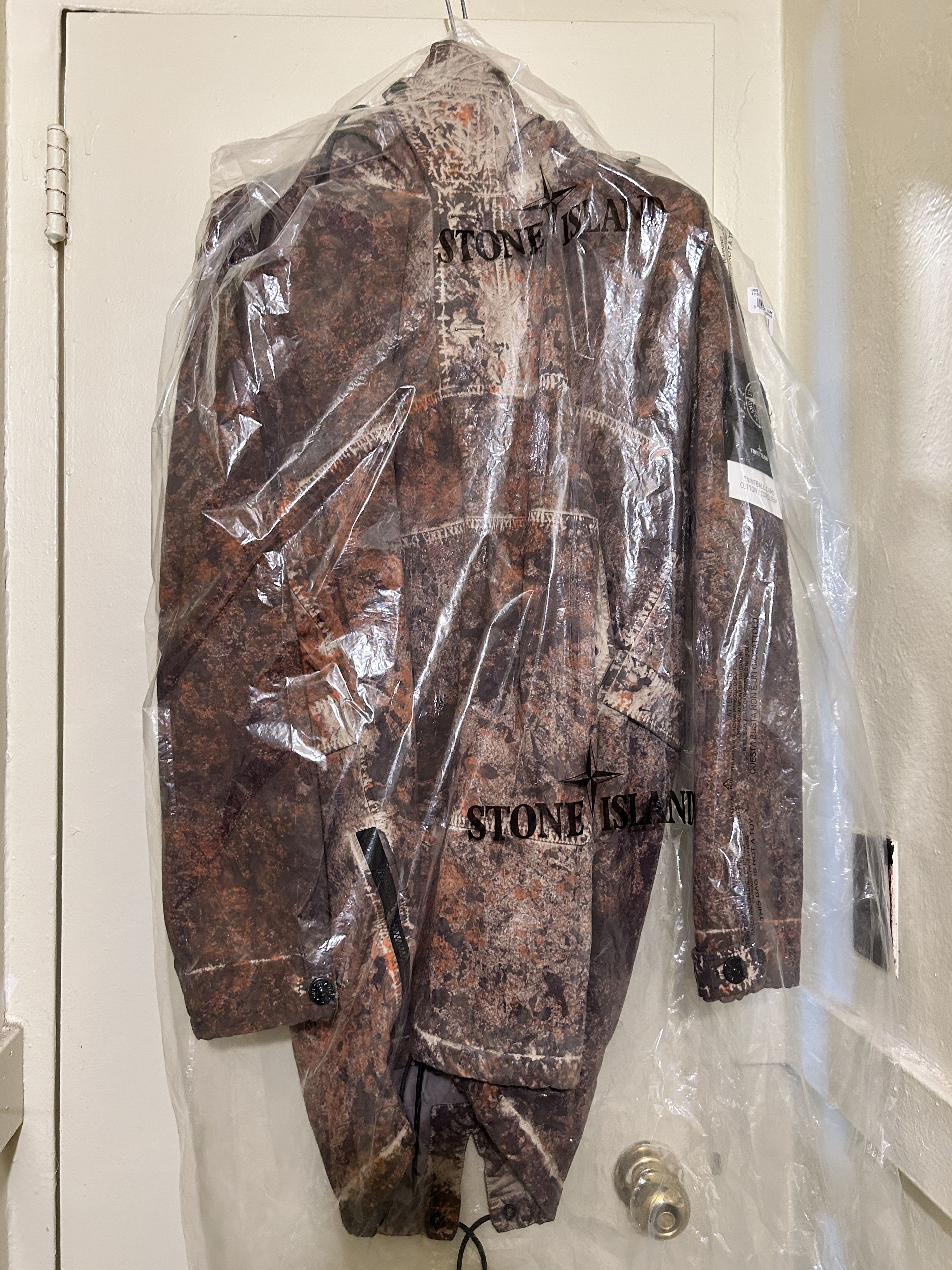 Stone Island STONE ISLAND Paintball Camo Anorak Fishtail Parka F/W 19 Size US M / EU 48-50 / 2 - 2 Thumbnail