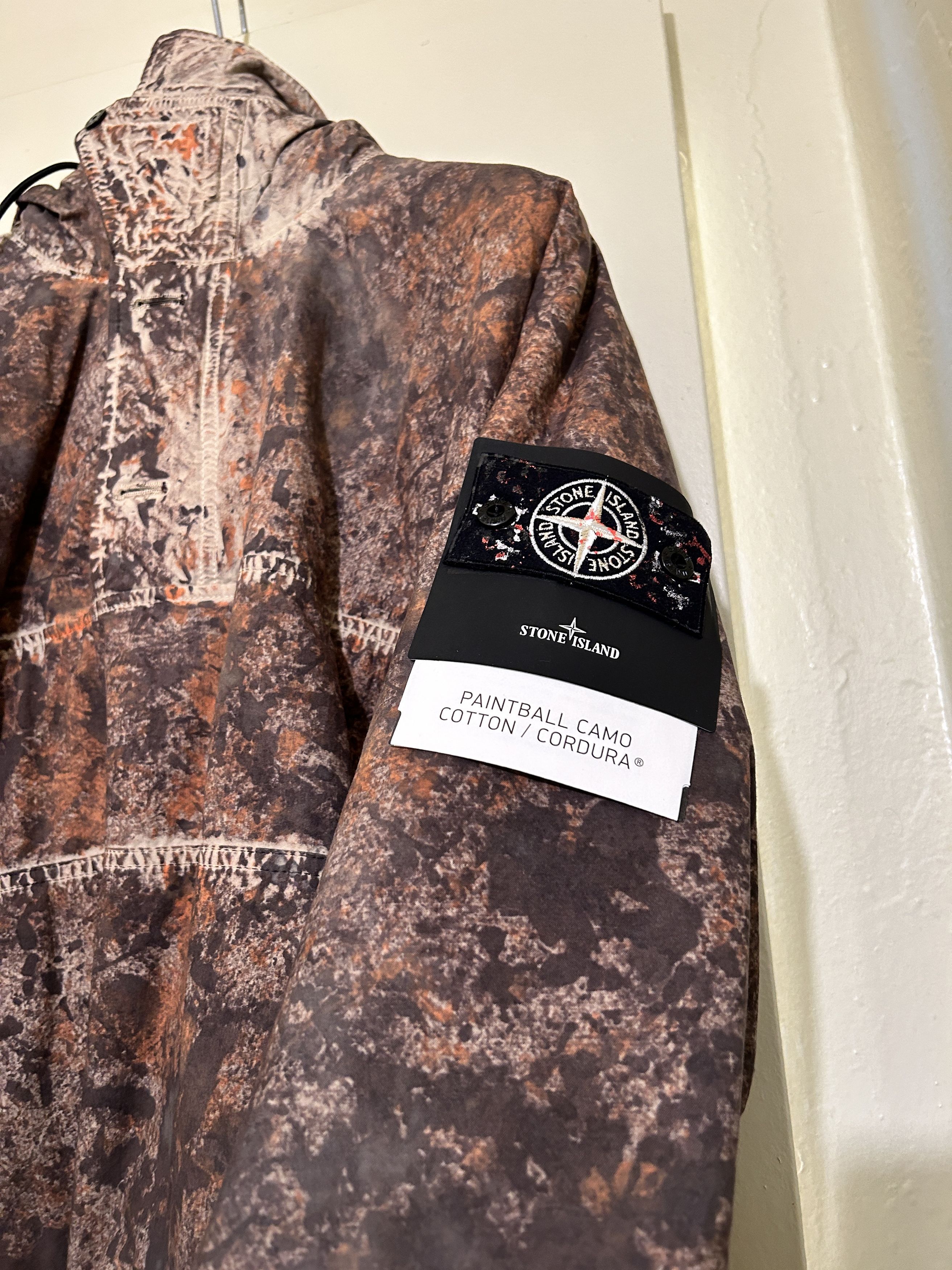 Stone Island STONE ISLAND Paintball Camo Anorak Fishtail Parka F/W 19 Size US M / EU 48-50 / 2 - 13 Thumbnail