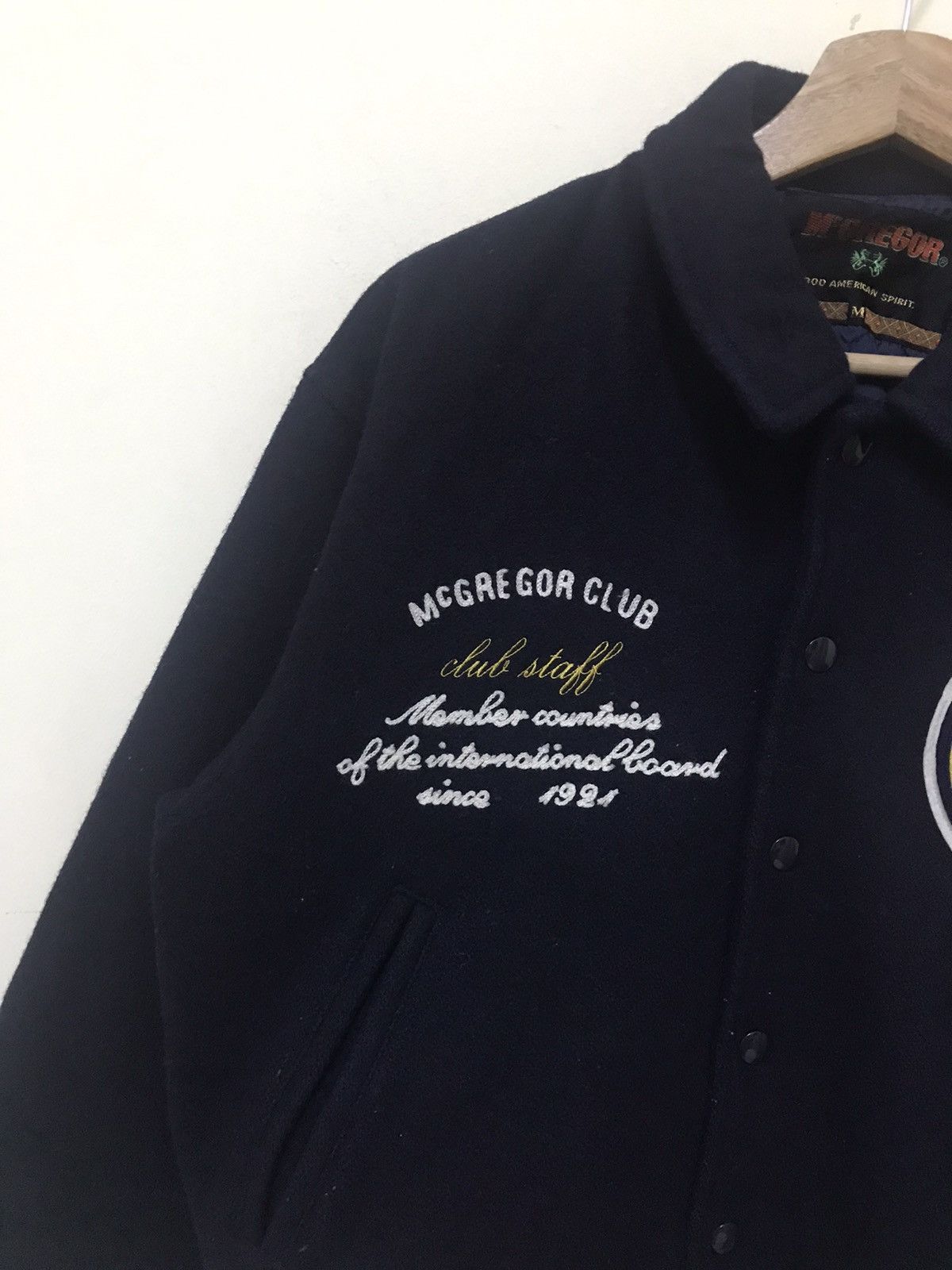 McGregor Vintage Mcgregor American Spirit Varsity Jacket Size US M / EU 48-50 / 2 - 6 Thumbnail