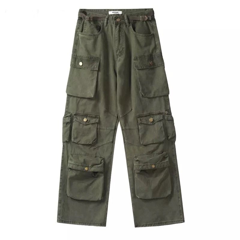 Multipocket Baggy Cargo Pants
