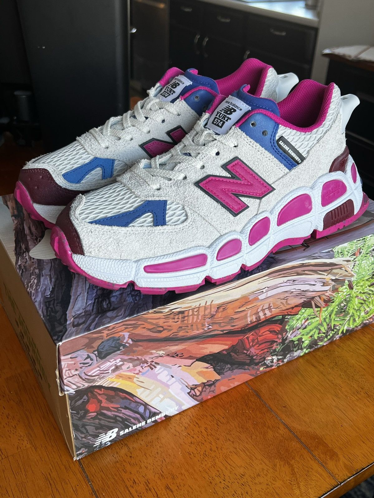 Salehe Bembury x New Balance 574 Yurt