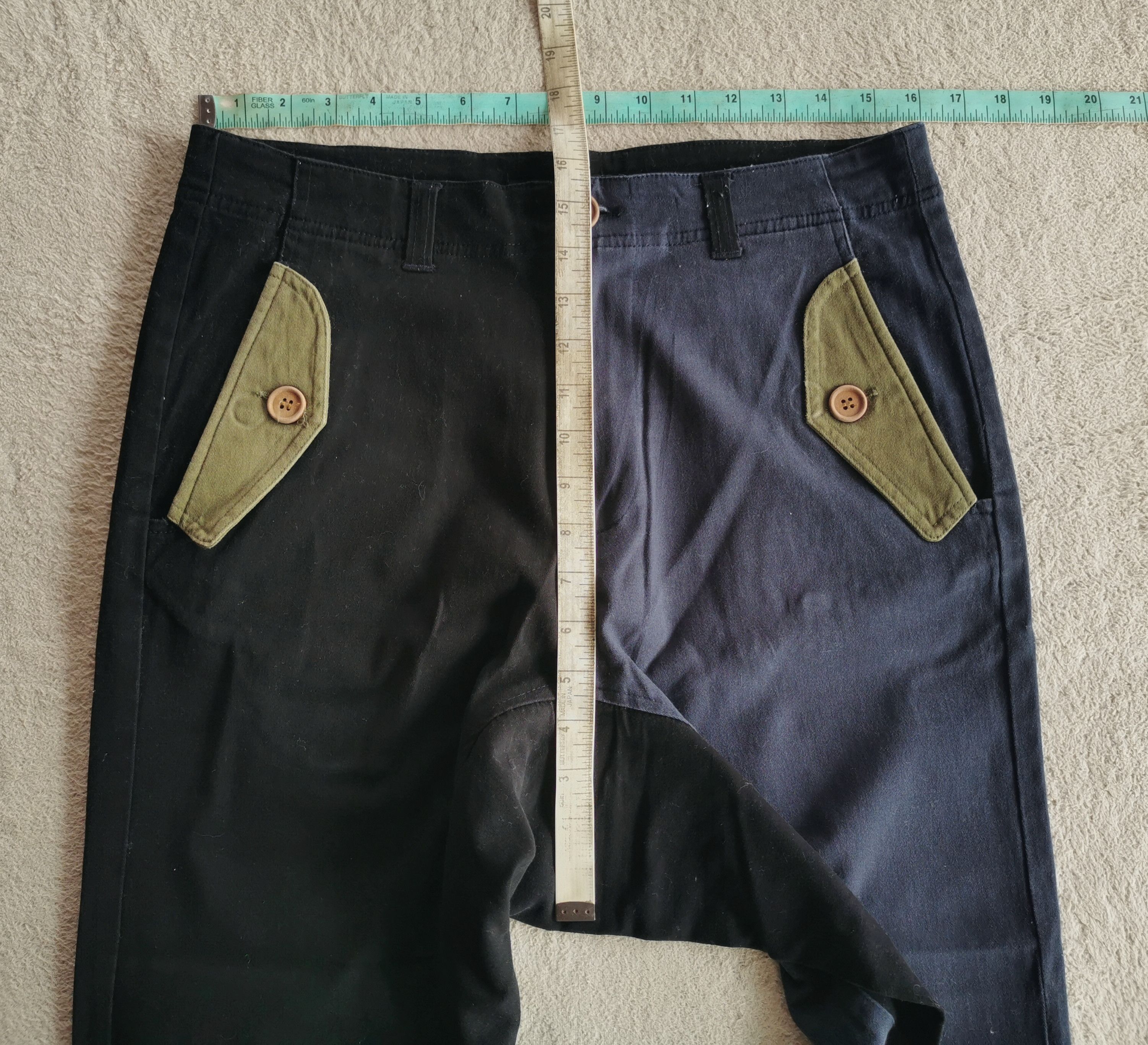 Kapital Bling Leads Japan Drop Crotch 3Quarters Pants Size US 32 / EU 48 - 7 Thumbnail