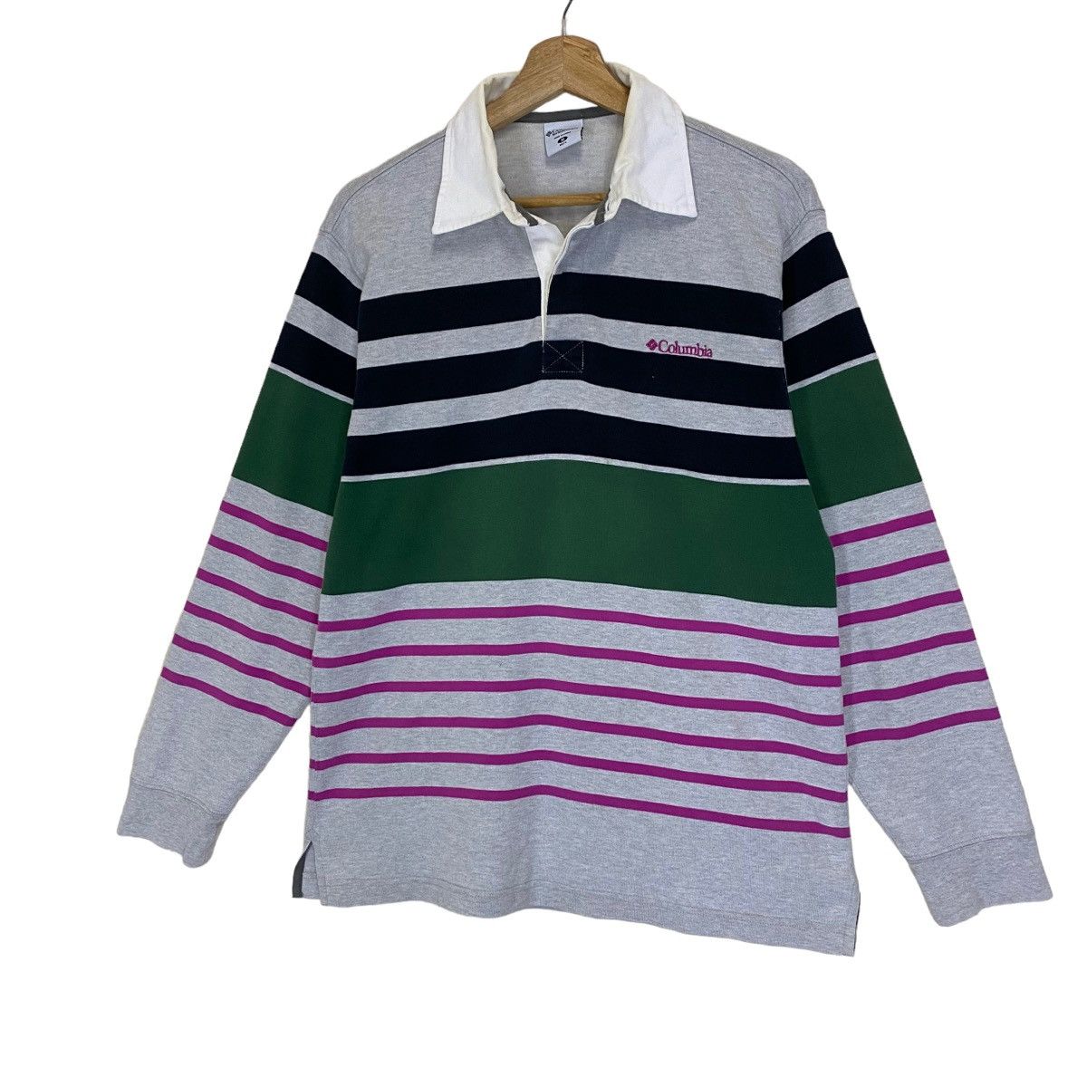 Columbia × Vintage Vintage Columbia Polo Rugby Small Logo Size US M / EU 48-50 / 2 - 3 Thumbnail